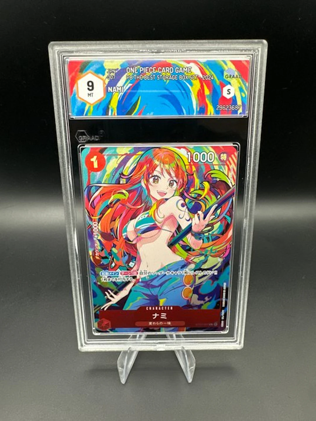 One Piece - 1 Graded card - Nami ST01-007 Parallel card
