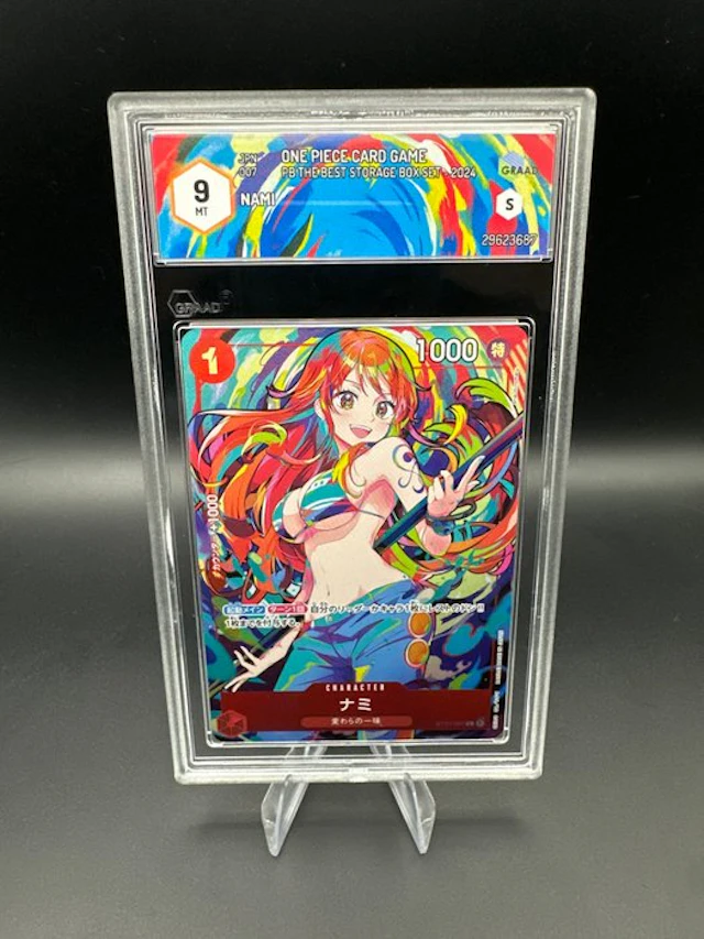 One Piece - 1 Graded card - Nami ST01-007 Parallel card