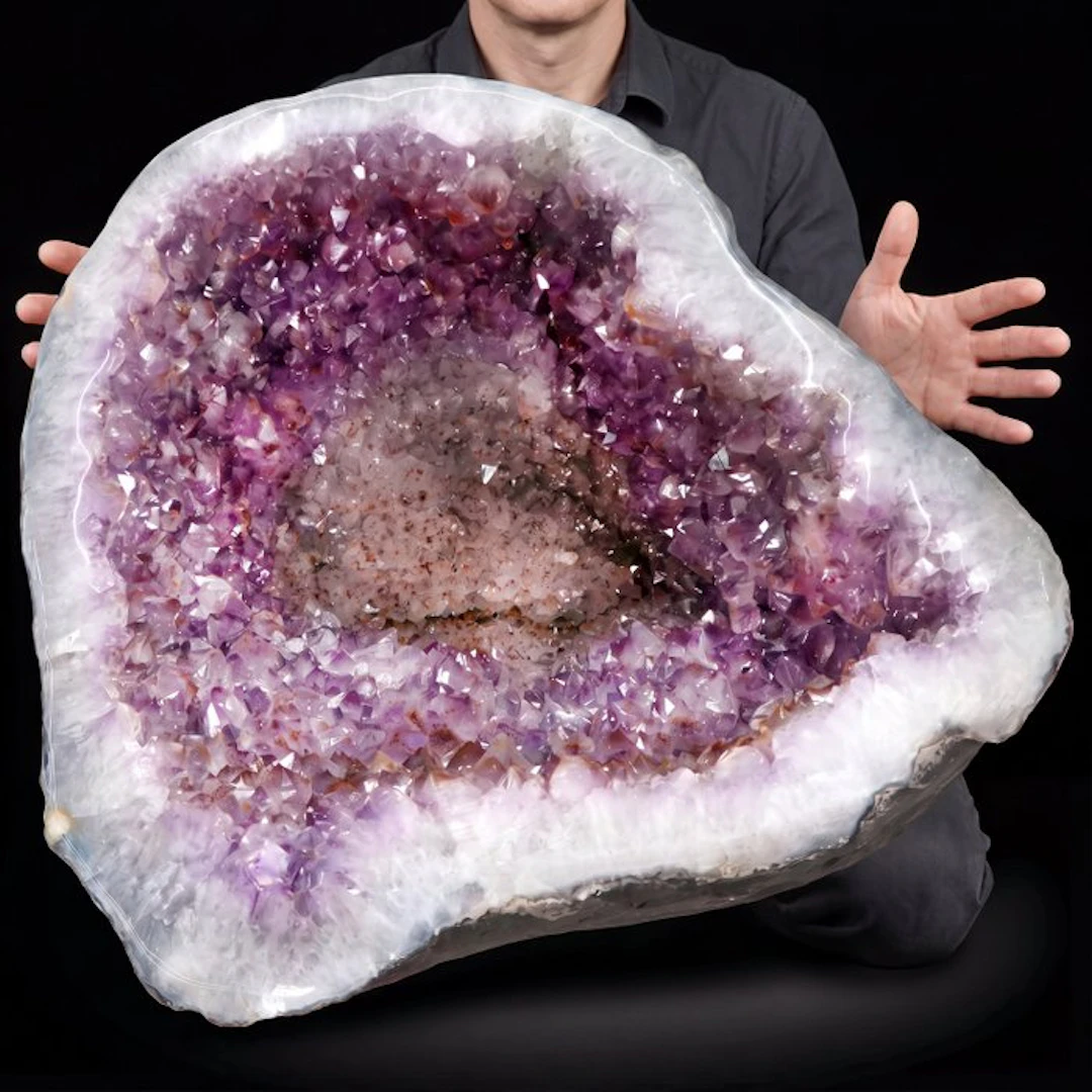 Top Quality - Amethyst - 44x45x33 cm - Geode- 34 kg