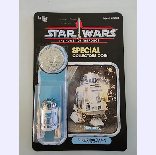 Kenner - Action figure Star Wars 1977 R2D2 Pop Up Saber...