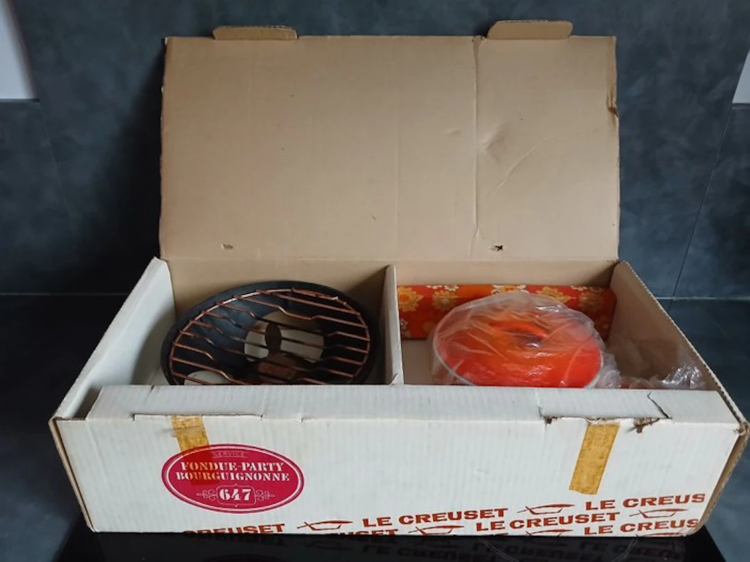 Le Creuset - Dinner set (9) - Cast iron, Wrought iron