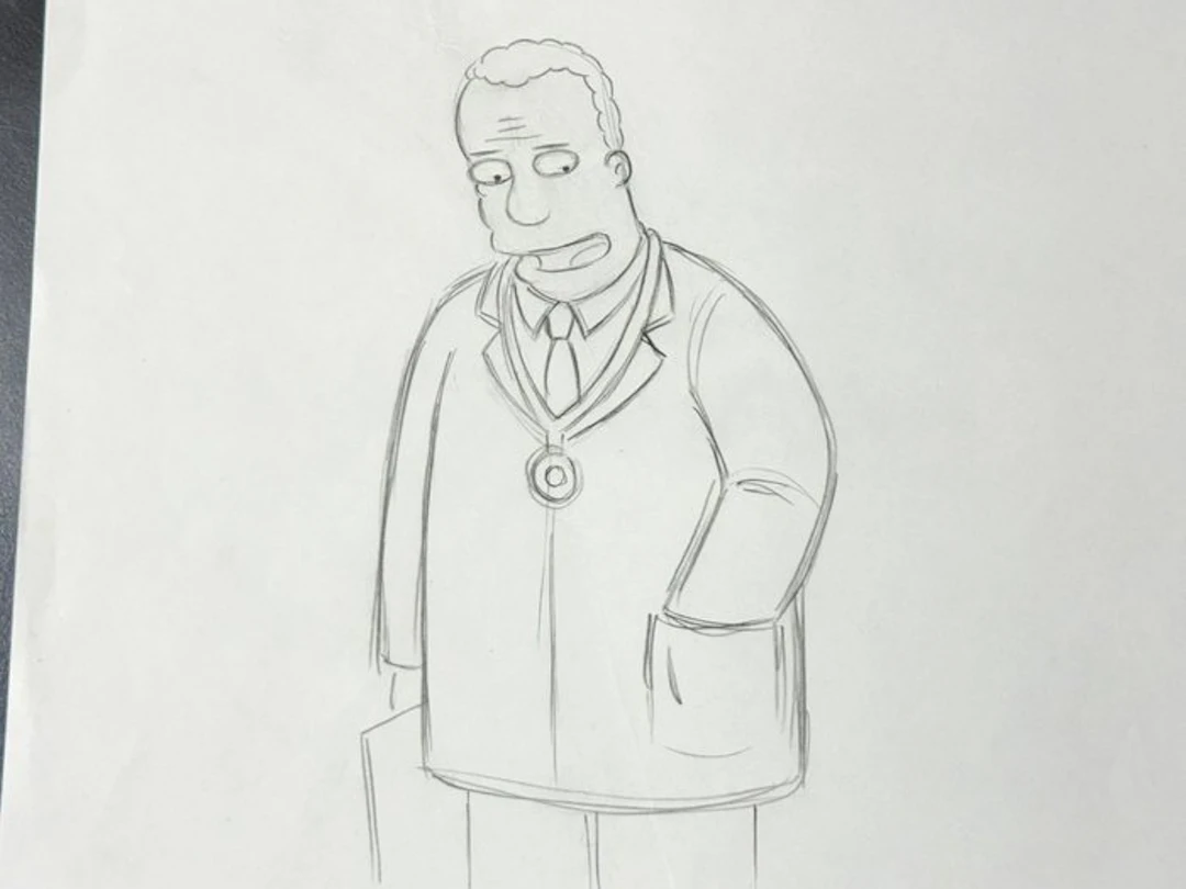 Gracie Films - Original Animation Drawing of Dr