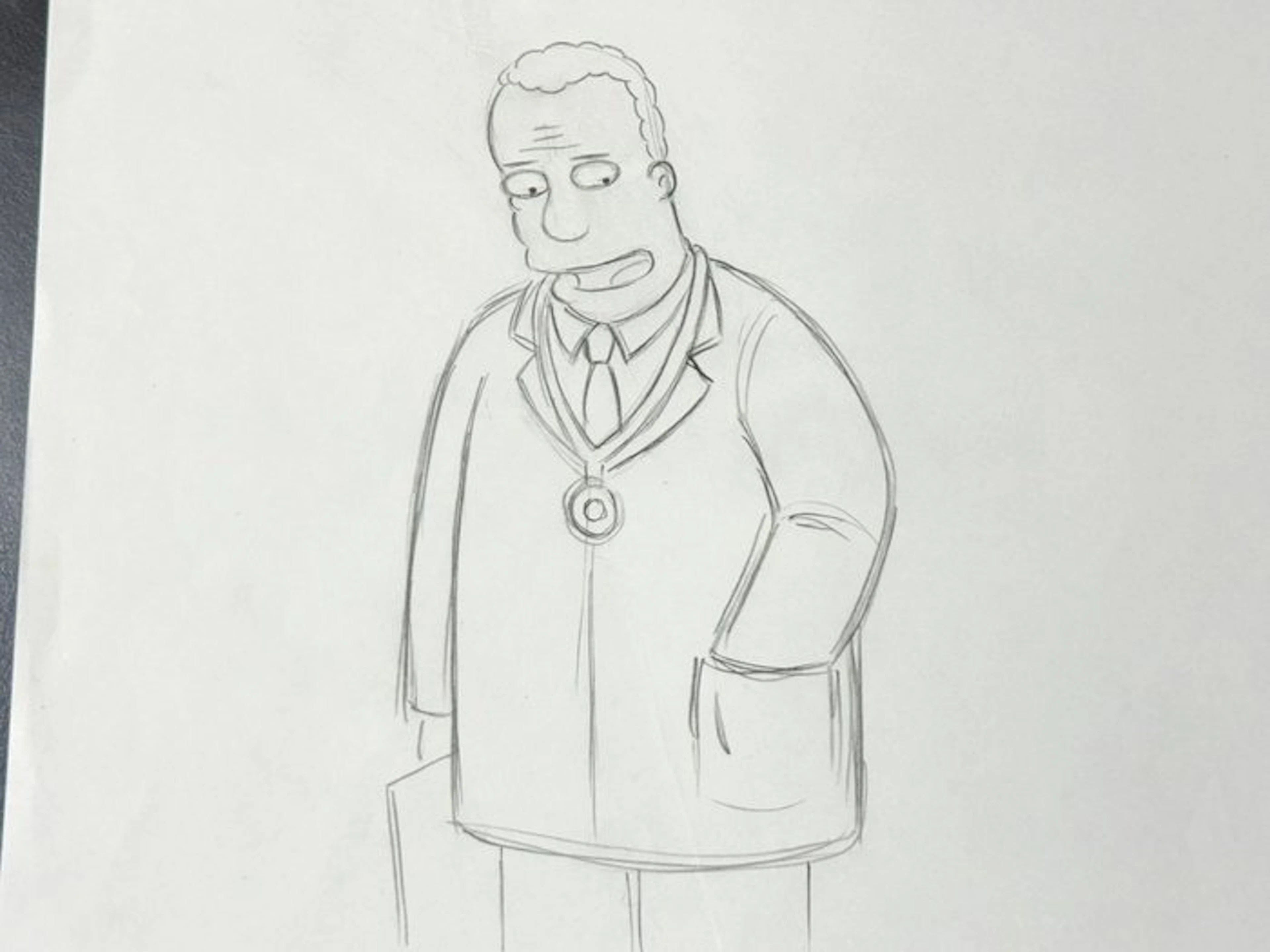 Gracie Films - Original Animation Drawing of Dr