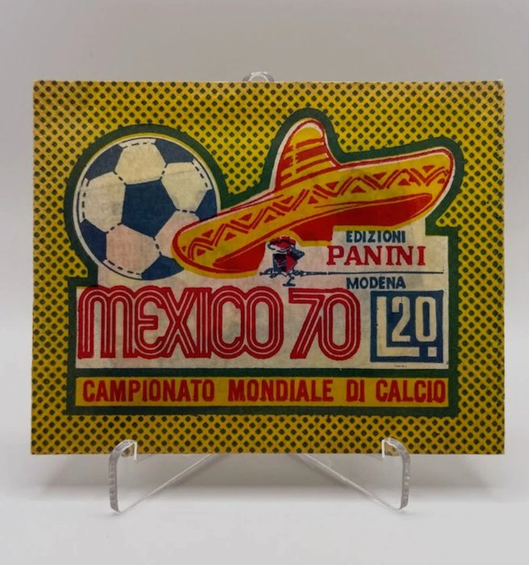 1970 Panini Mexico 70 World Cup Pelé Italian "L.20...