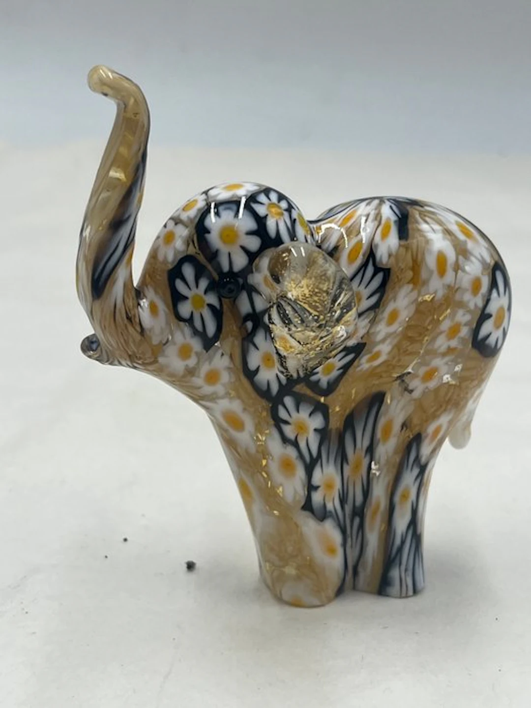Figurine - Campanella Livio elefante in murrine...