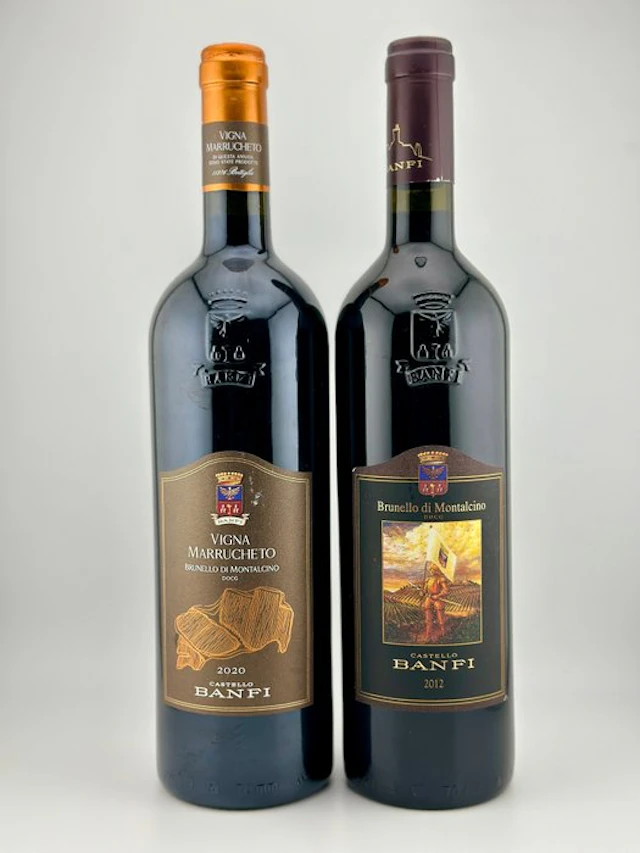 Castello Banfi: Vigna Marrucheto 2020 & Brunello di...