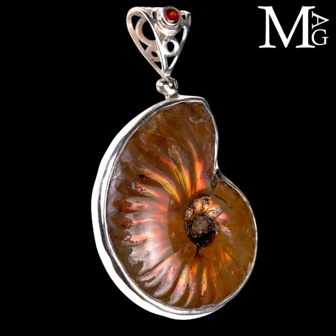 Jurassic Jewellery Sterling Silver Pendant with...