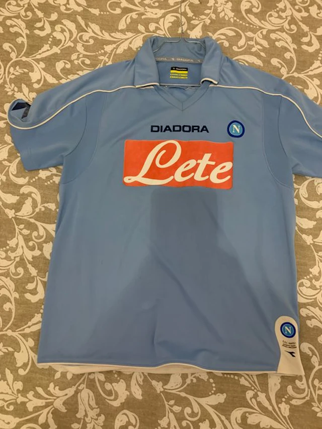 Napoli - Italian Football League - 2008 - Football shirt