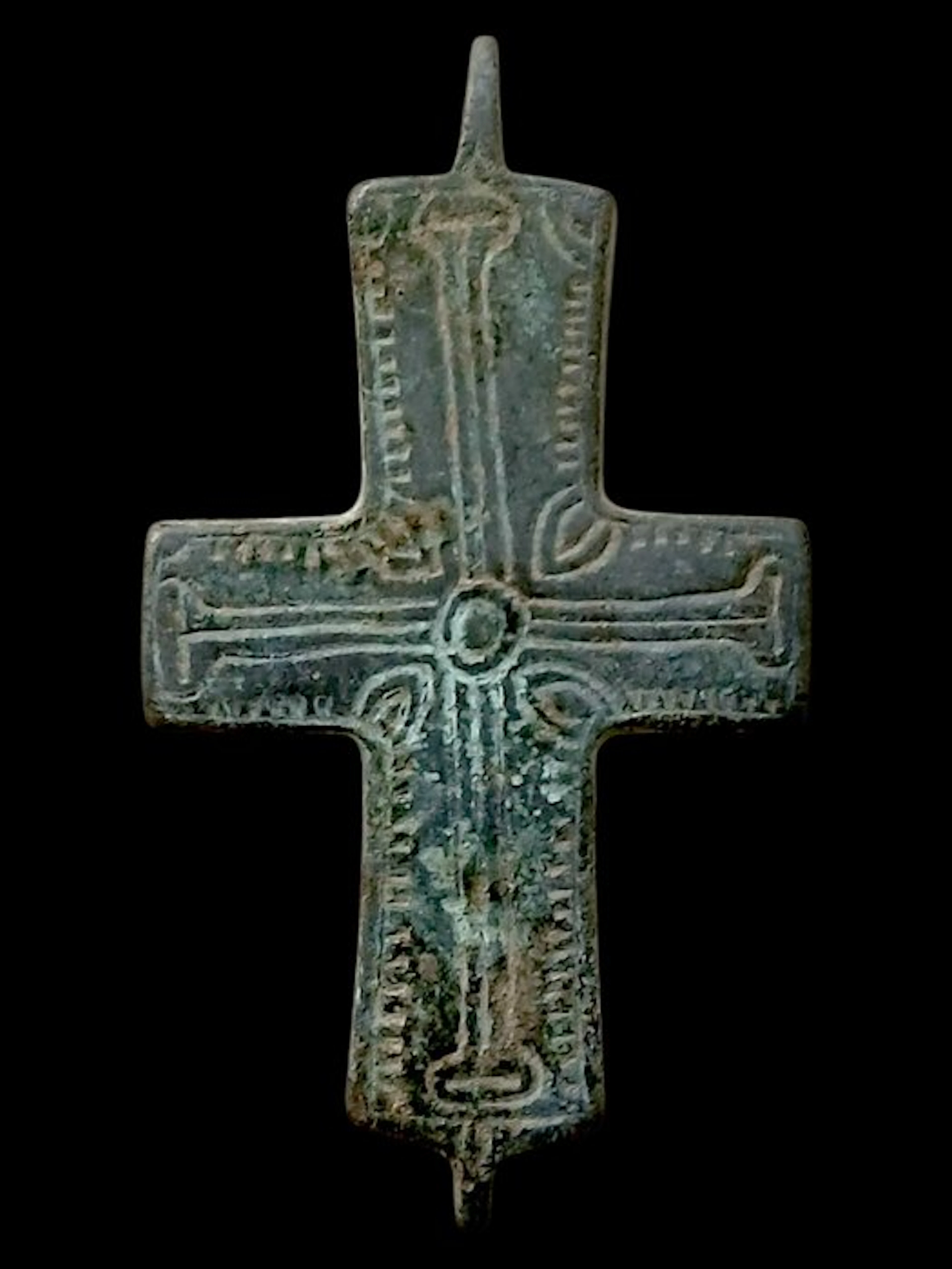 Byzantine excellent bronze Amulet (No reserve price)