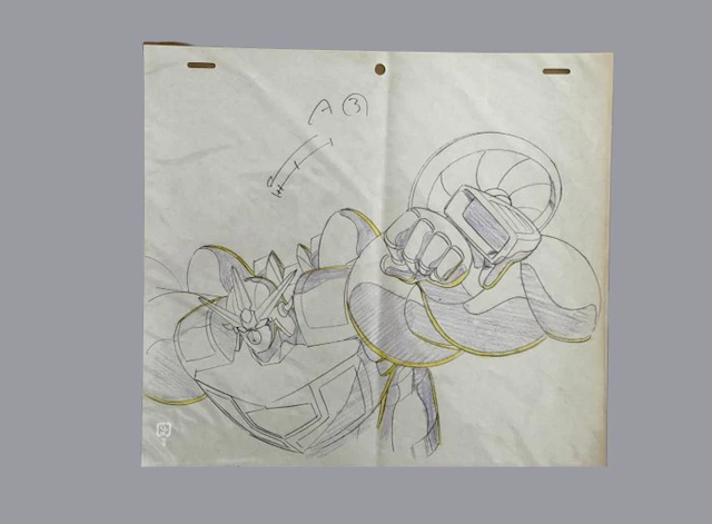Toei Animation - 1 Original preliminary drawing - Getter Robo Go