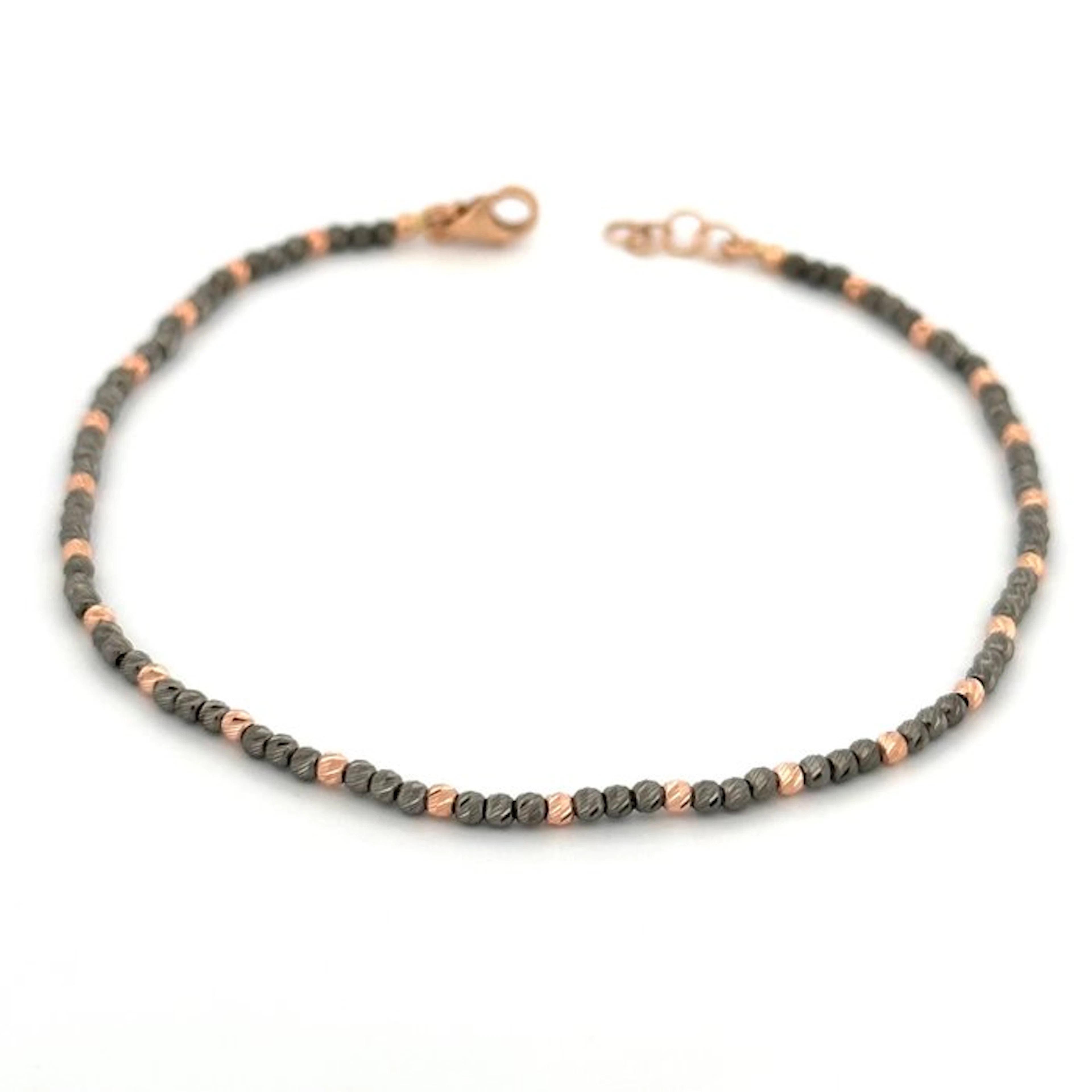Bracelet - 18 kt. Rose gold, Black gold - Gold Art