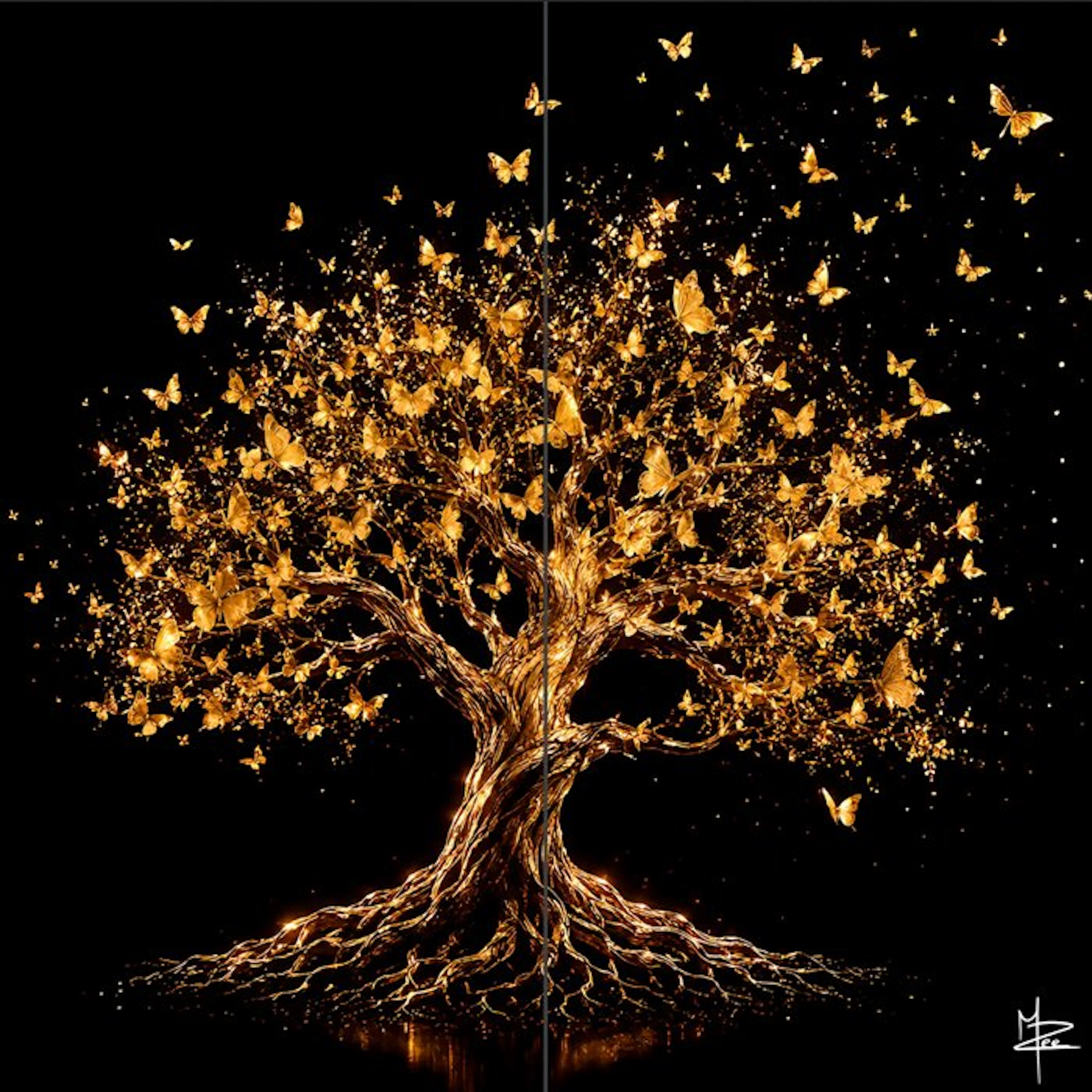 PLM-Art - Dipt Arbre de vie XXL