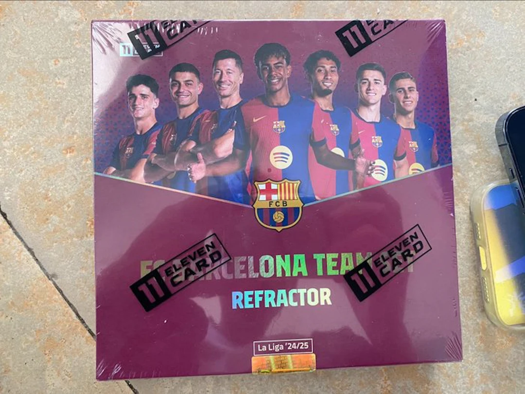 2024/25 Eleven Card FC Barcelona Team Set - 1 Sealed box - Good (GD)