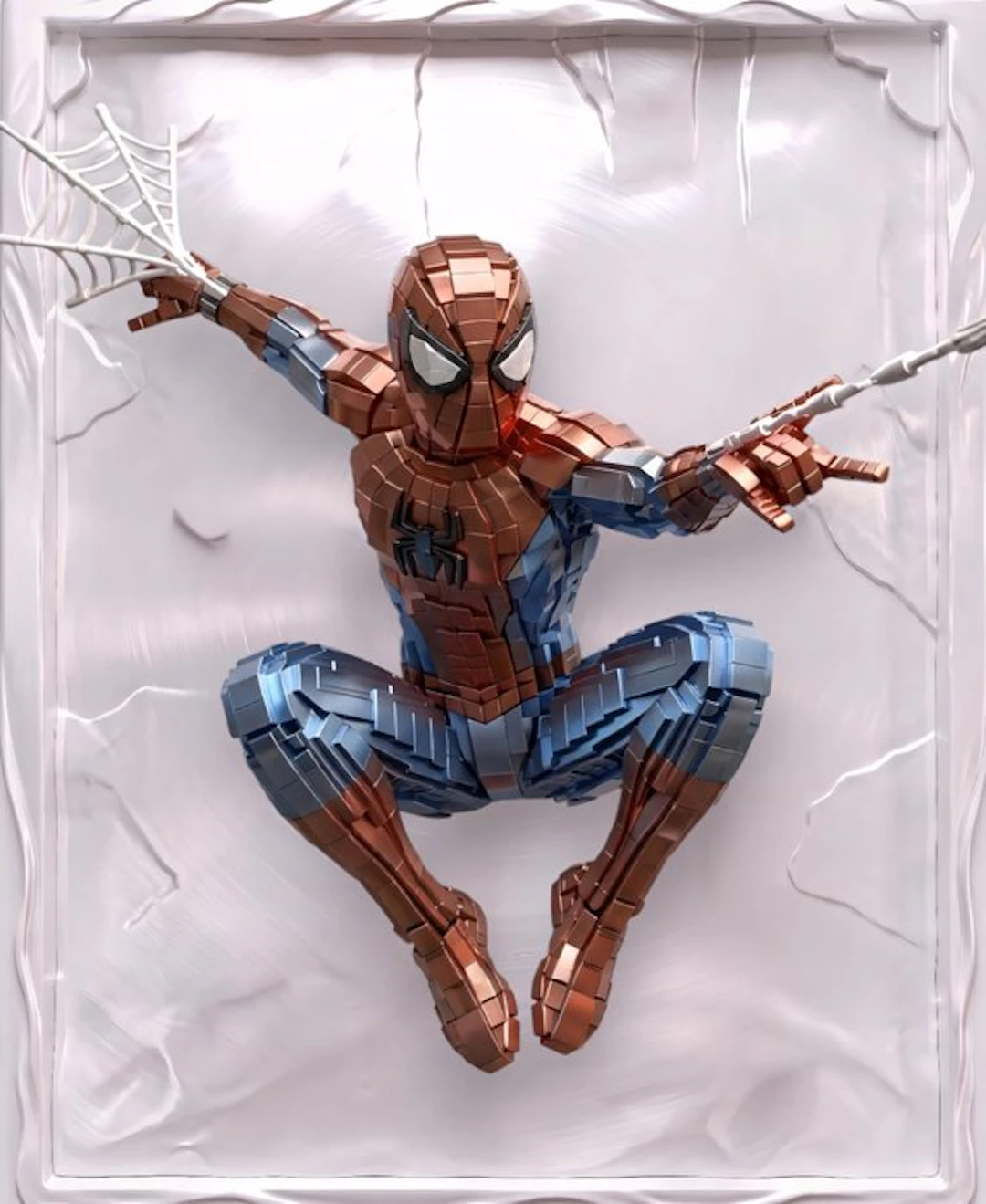 AT9 - "Spiderman : Metallic Pose"