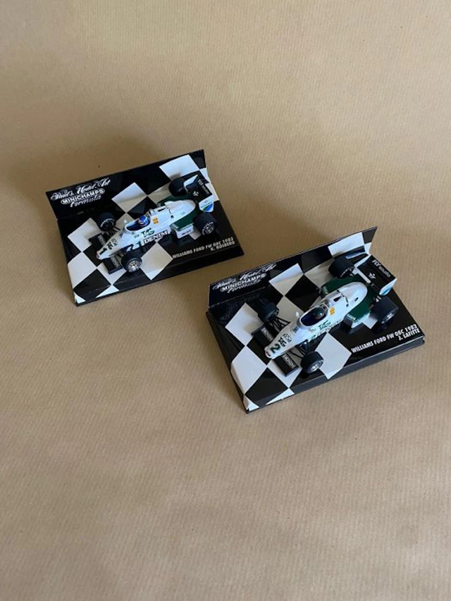 MiniChamps 1:43 - Model car (2) - WILLIAMS Ford FW 08C 1983 K