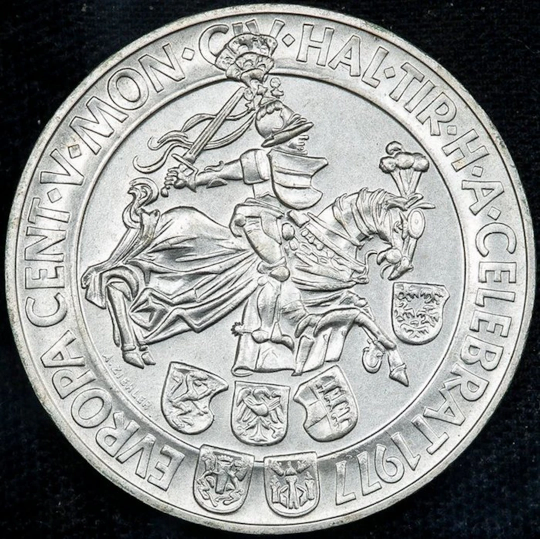 Austria. 100 Schilling 1977 (Münzstätte Hall) (No reserve price)