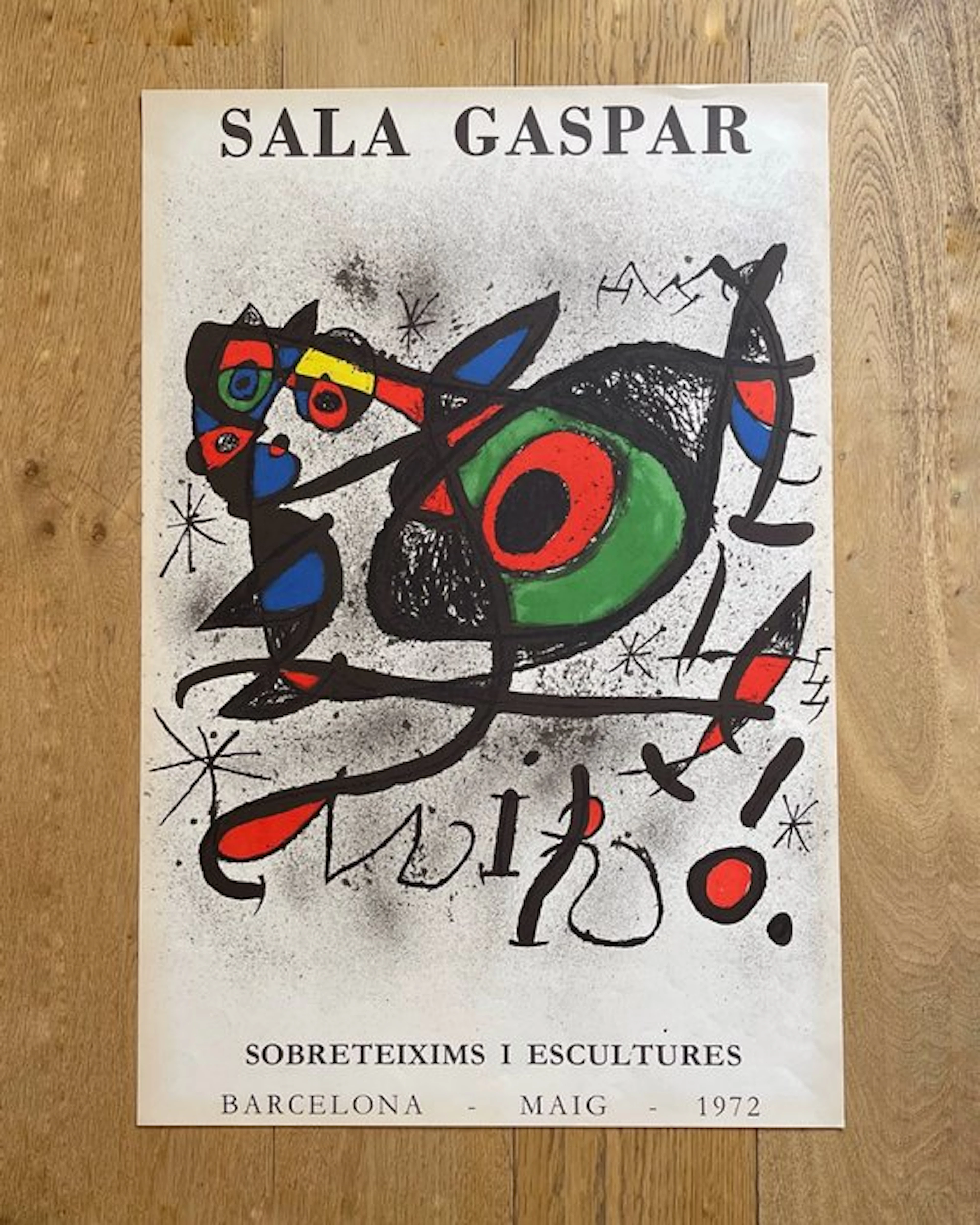 Joan Miró - Joan Miró – Sobreteixims i Escultures – Sala...
