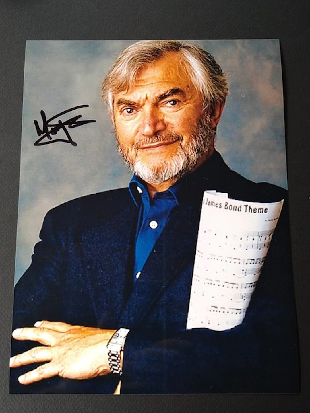 James Bond 007 - Monty Norman (+) : Composer of the "James Bond theme" - With COA