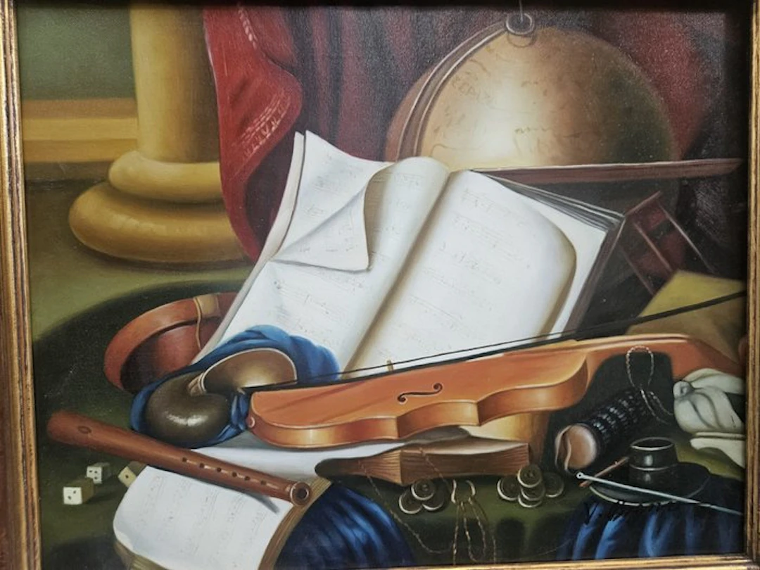 European school (XX) - Natura morta