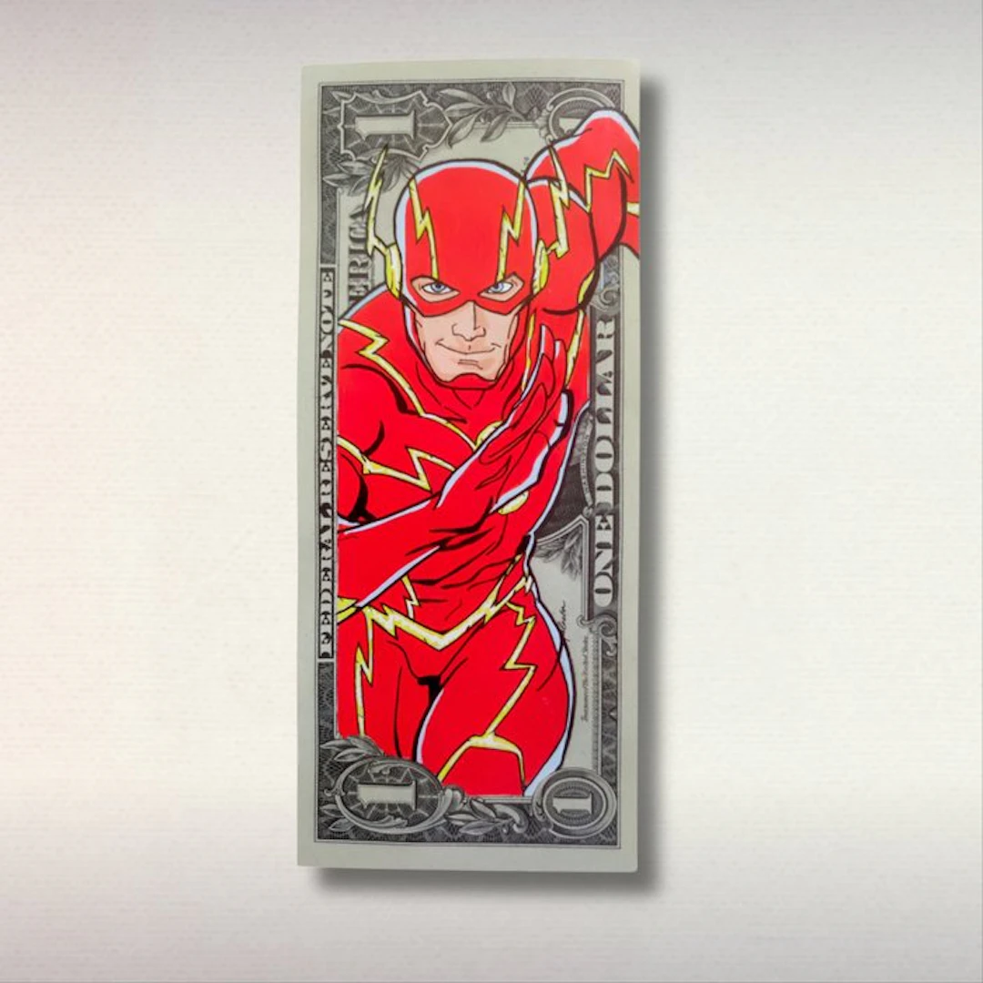 TOONS - SPEED FORCE — THE FLASH — DC COMICS — NO RESERVE