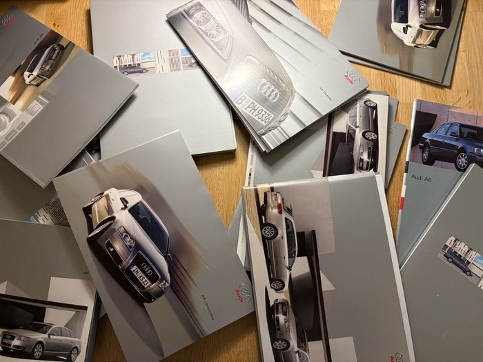 Audi A6 brochures en prijslijsten 1994–2005 – C4