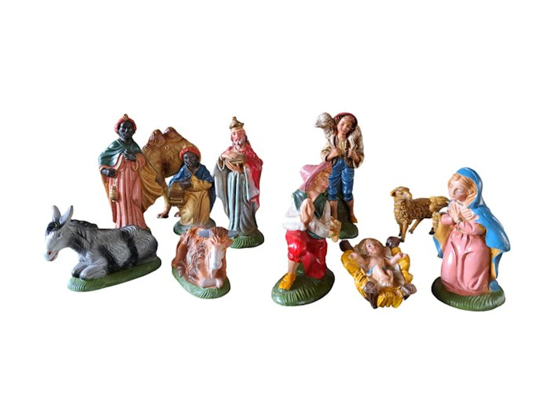 Christmas decoration (13) - Christmas group - Plastic