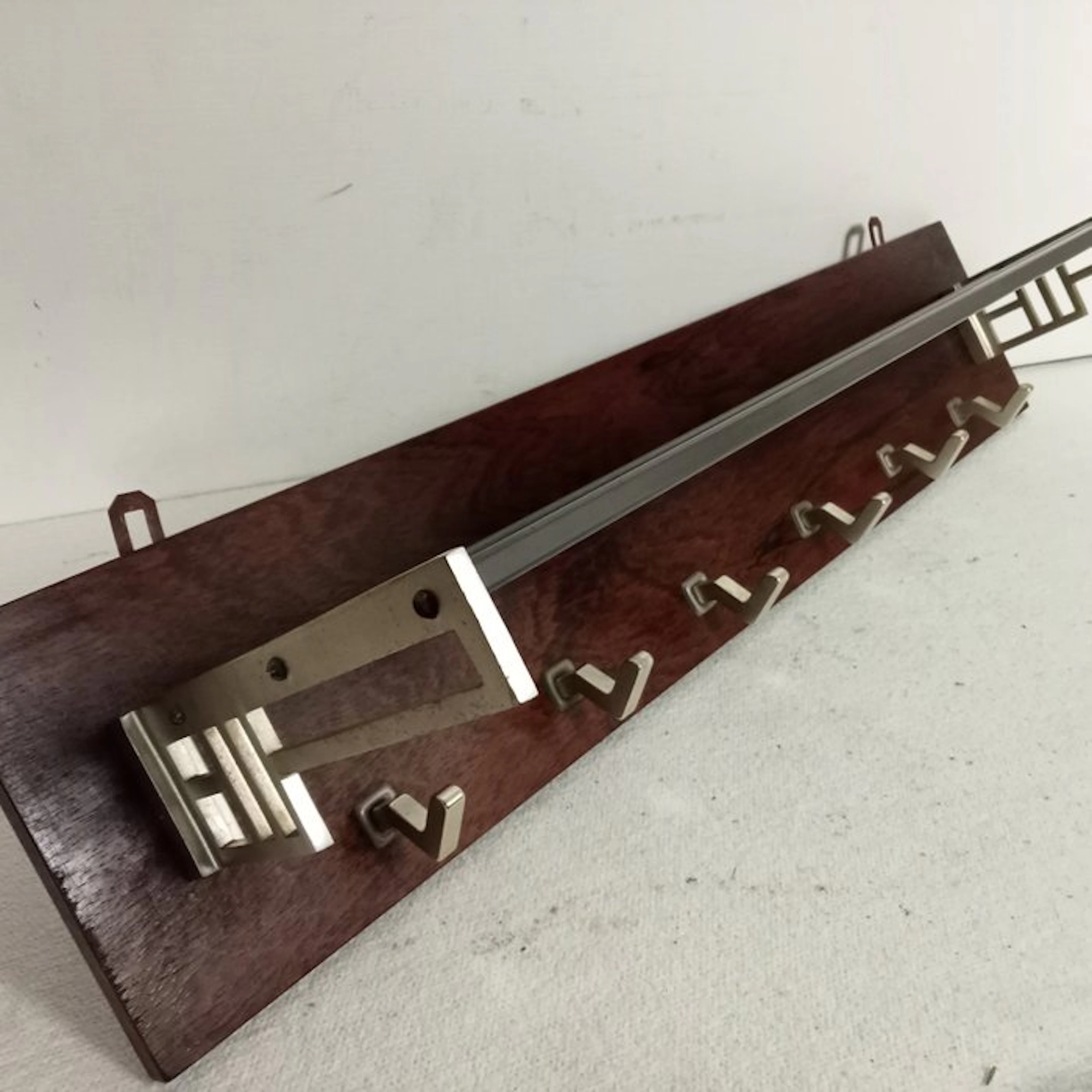 Coat rack - Palisander (rosewood) veneer - Vintage coat rack