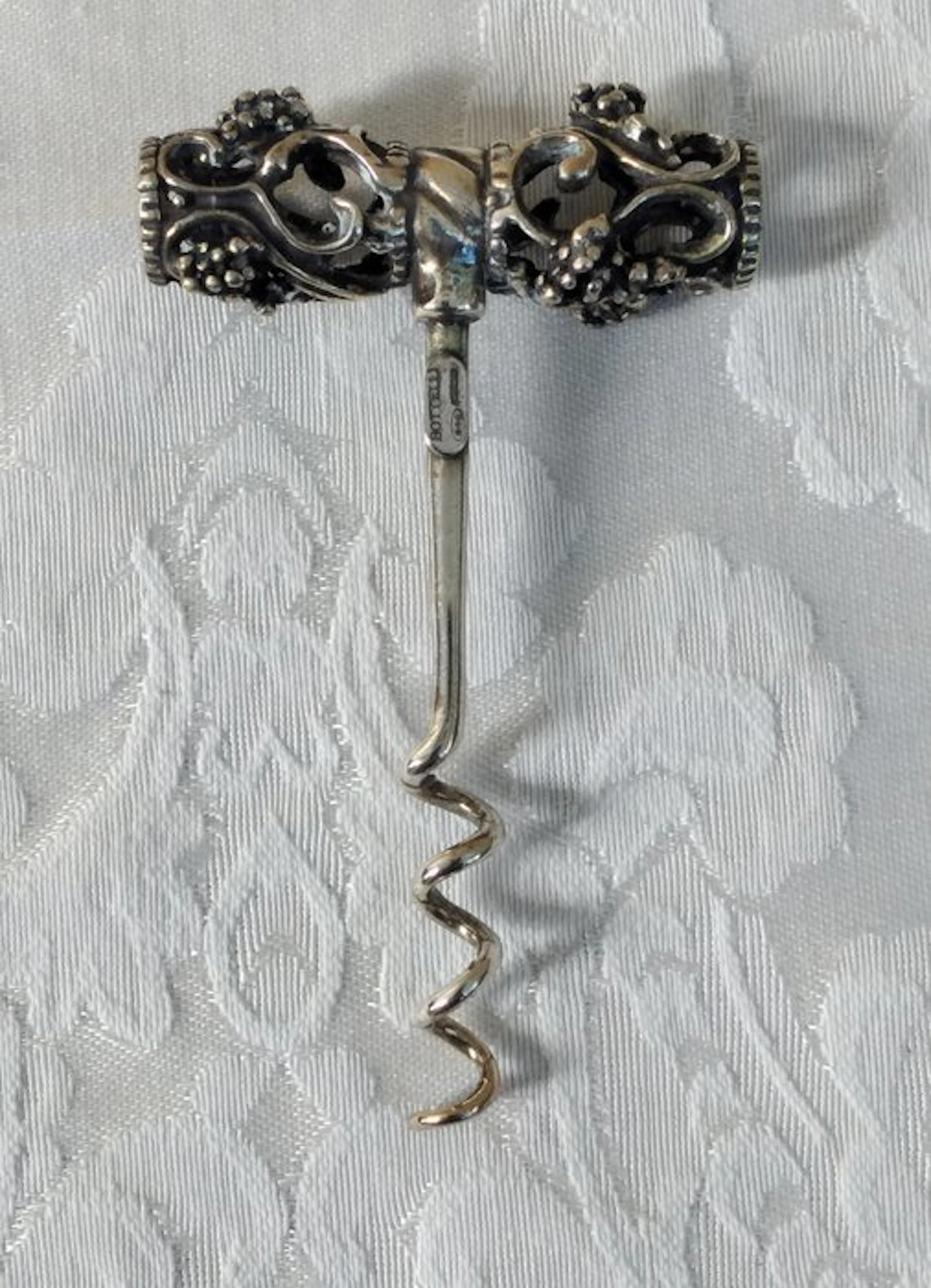 bottelli - Corkscrew - .800 silver - Cavatappi in silver