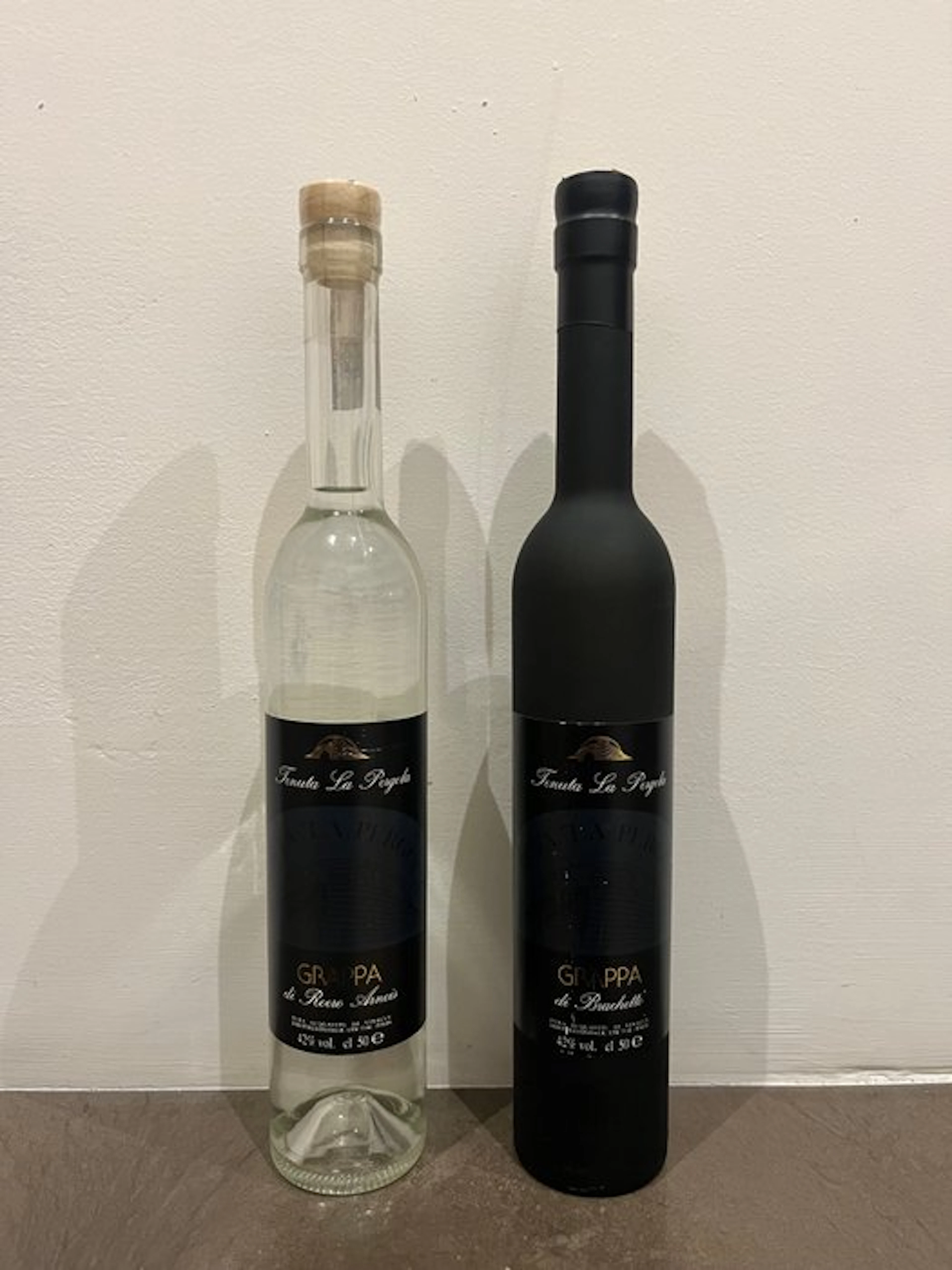 Tenuta La Pergola - Grappa di Roero Arneis + Brachetto - b
