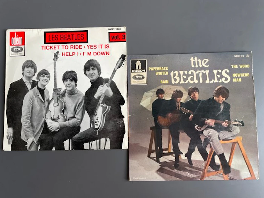 Beatles - 2 x Releases - Multiple titles - 7" EP - 1966