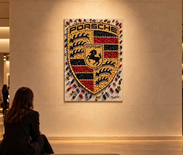 MaskArt - “Porsche – The Art of a Legend” by MaskArt –...