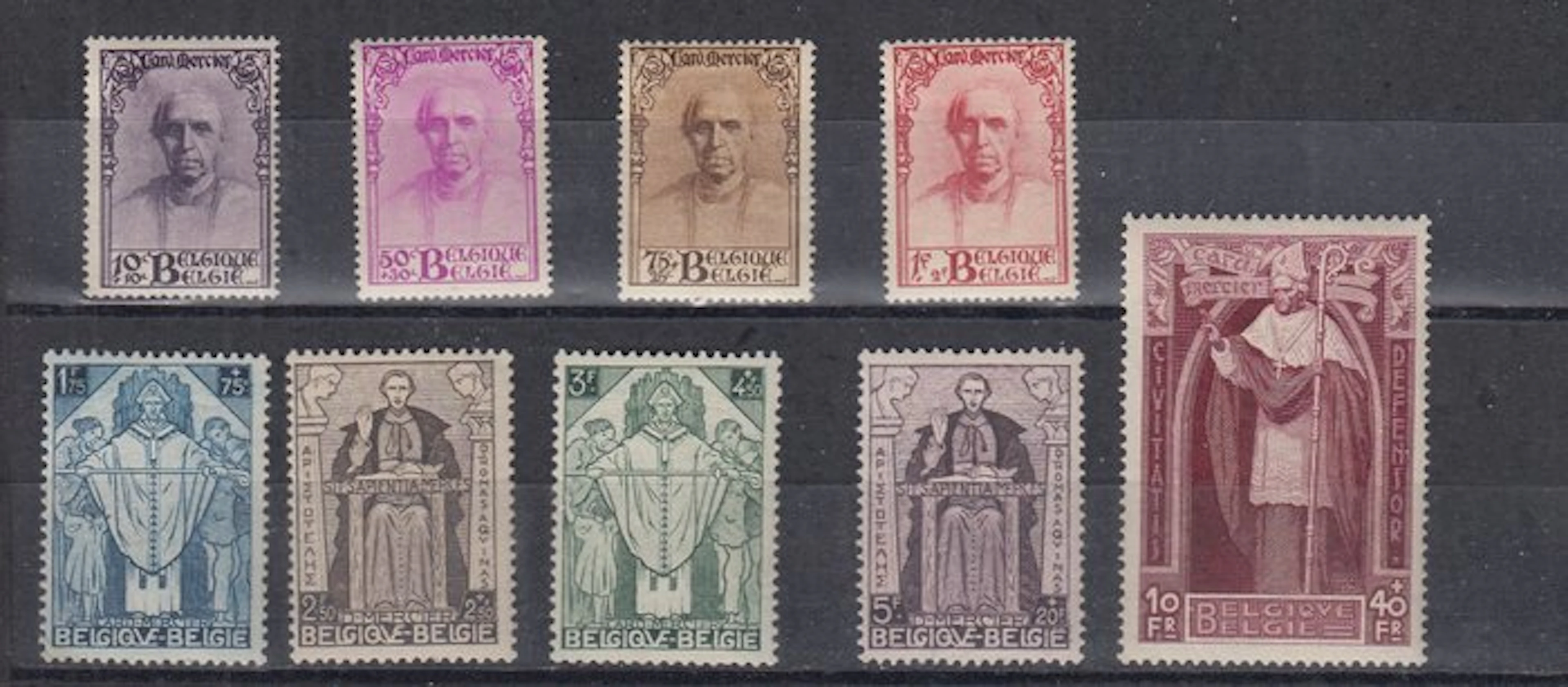 Belgium 1932 - Full year 1932 - OBP : 333/362 ( 342/350 met fotocertificaat)