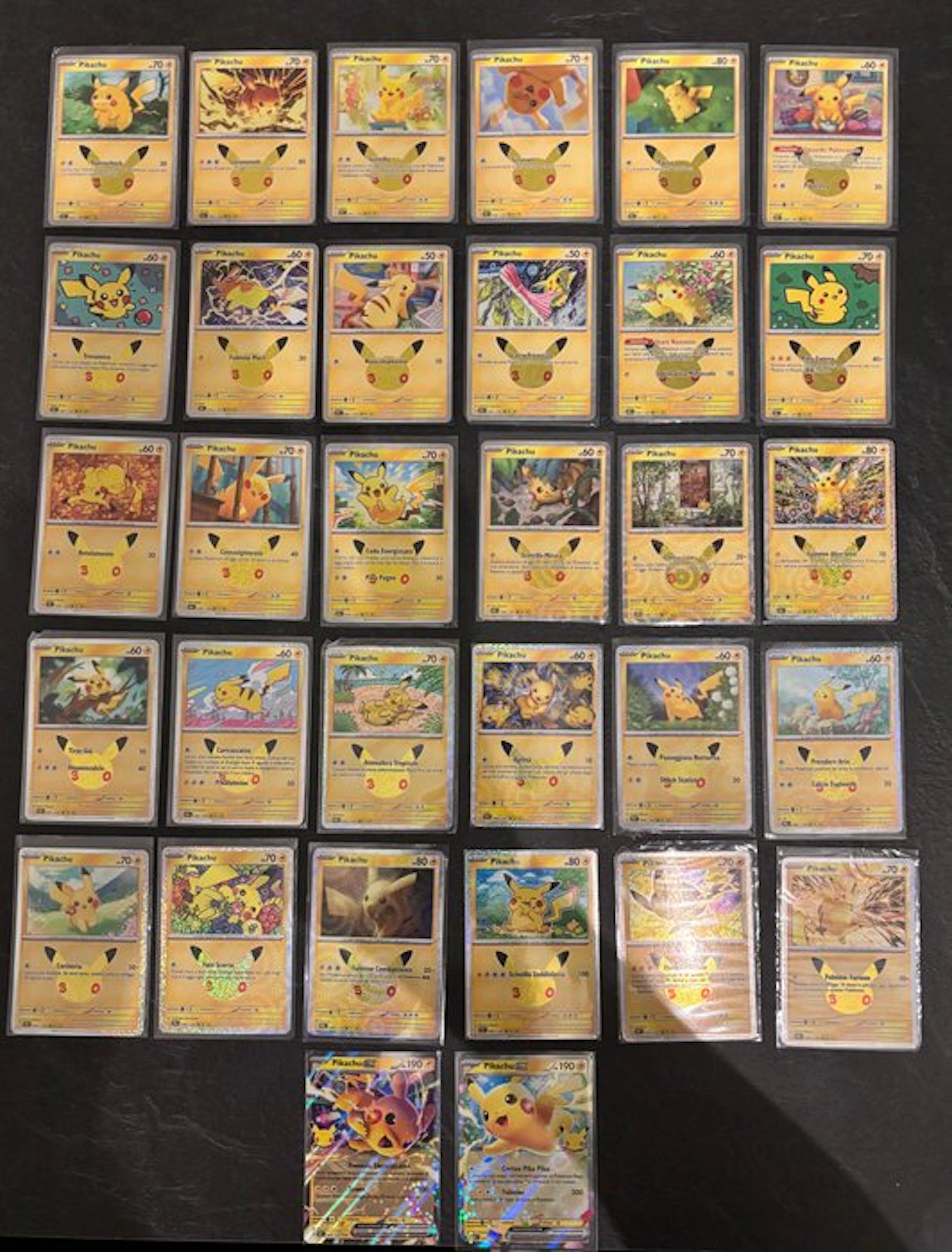 Pokémon - 32 Complete set - Various sets