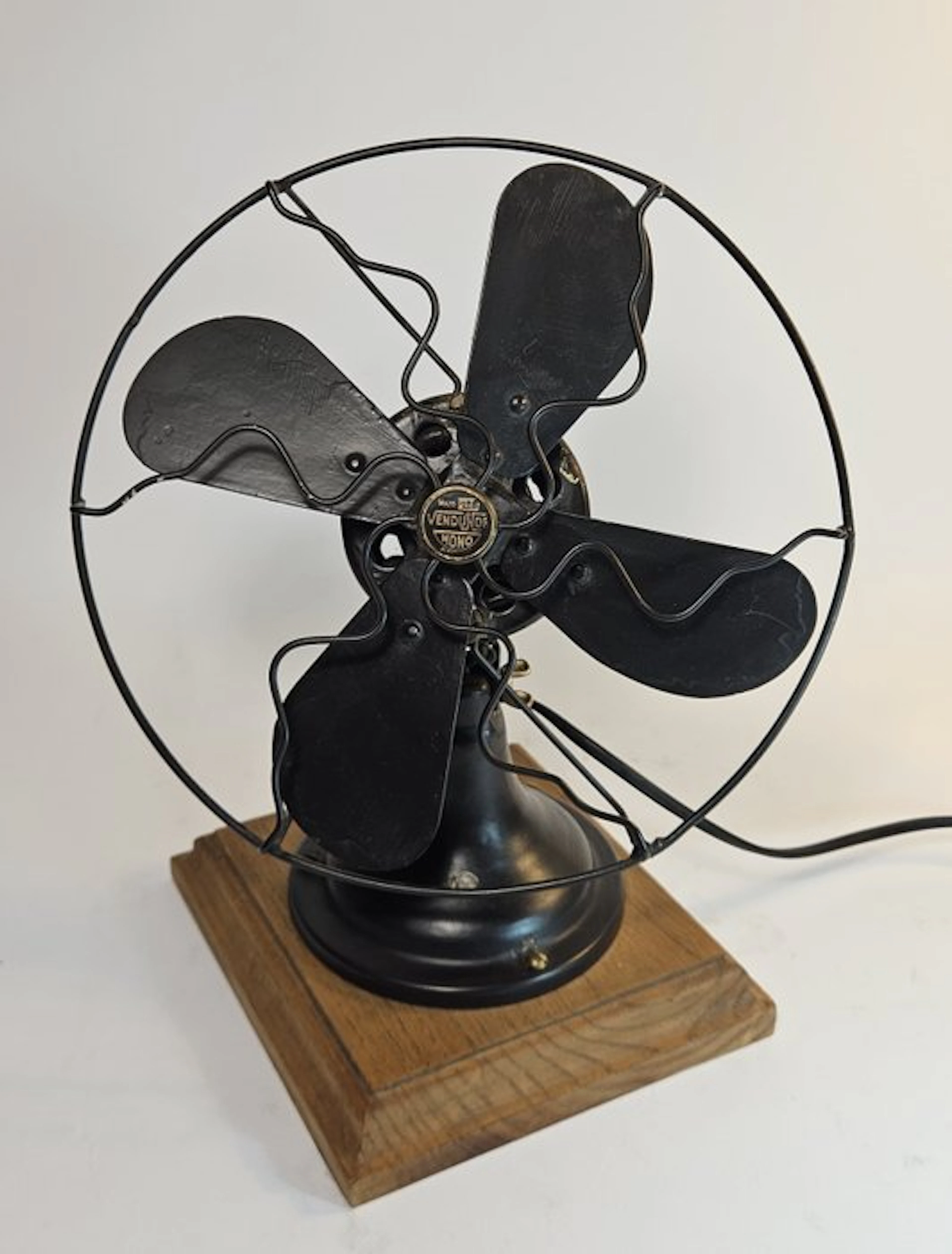 Passemant et Cie Electric fan - Metal, Wood - VenduNor Mono