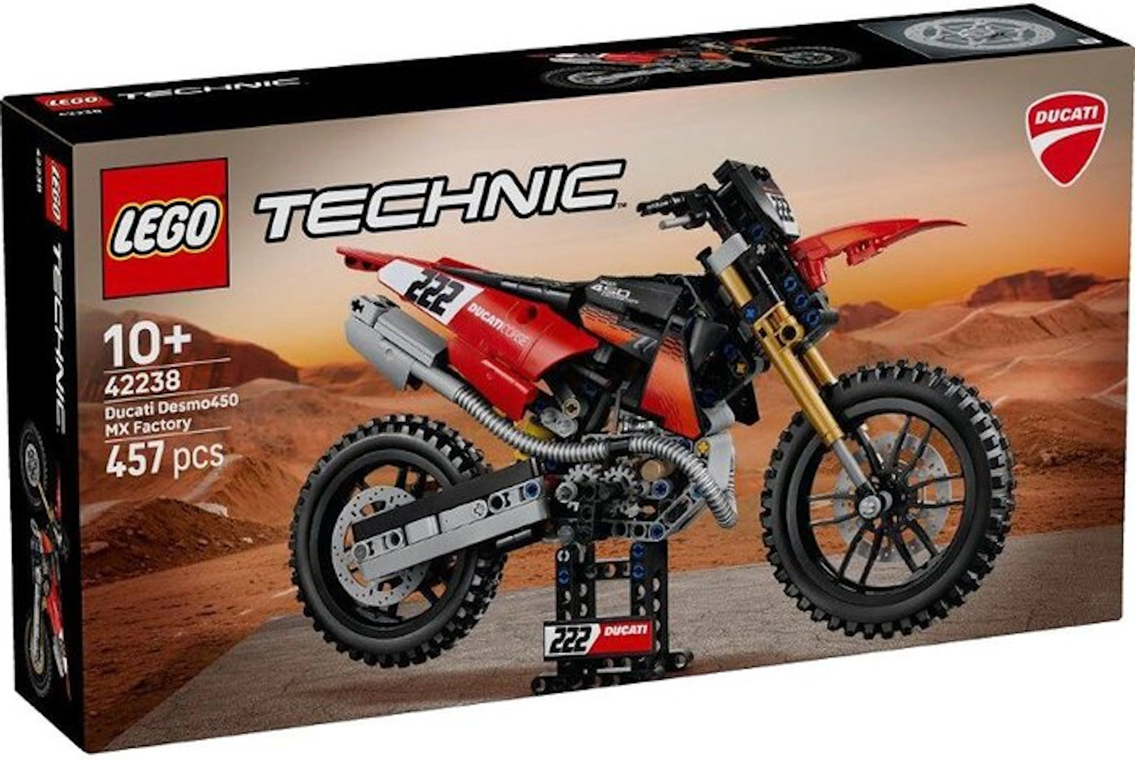 LEGO Set - 42238 - Technic - Ducati Desmo450 MX Factory
