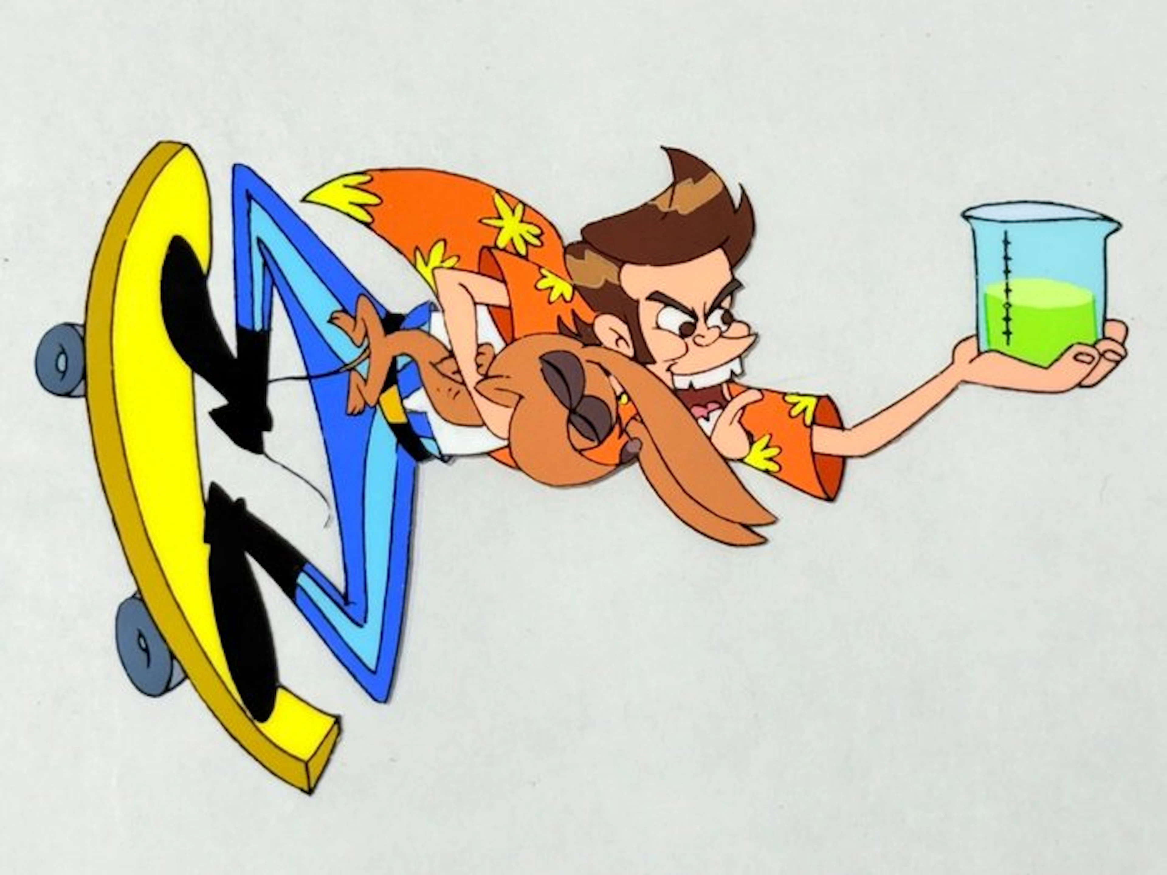Nelvana - Original Animation Cel of Ace Ventura - Ace...