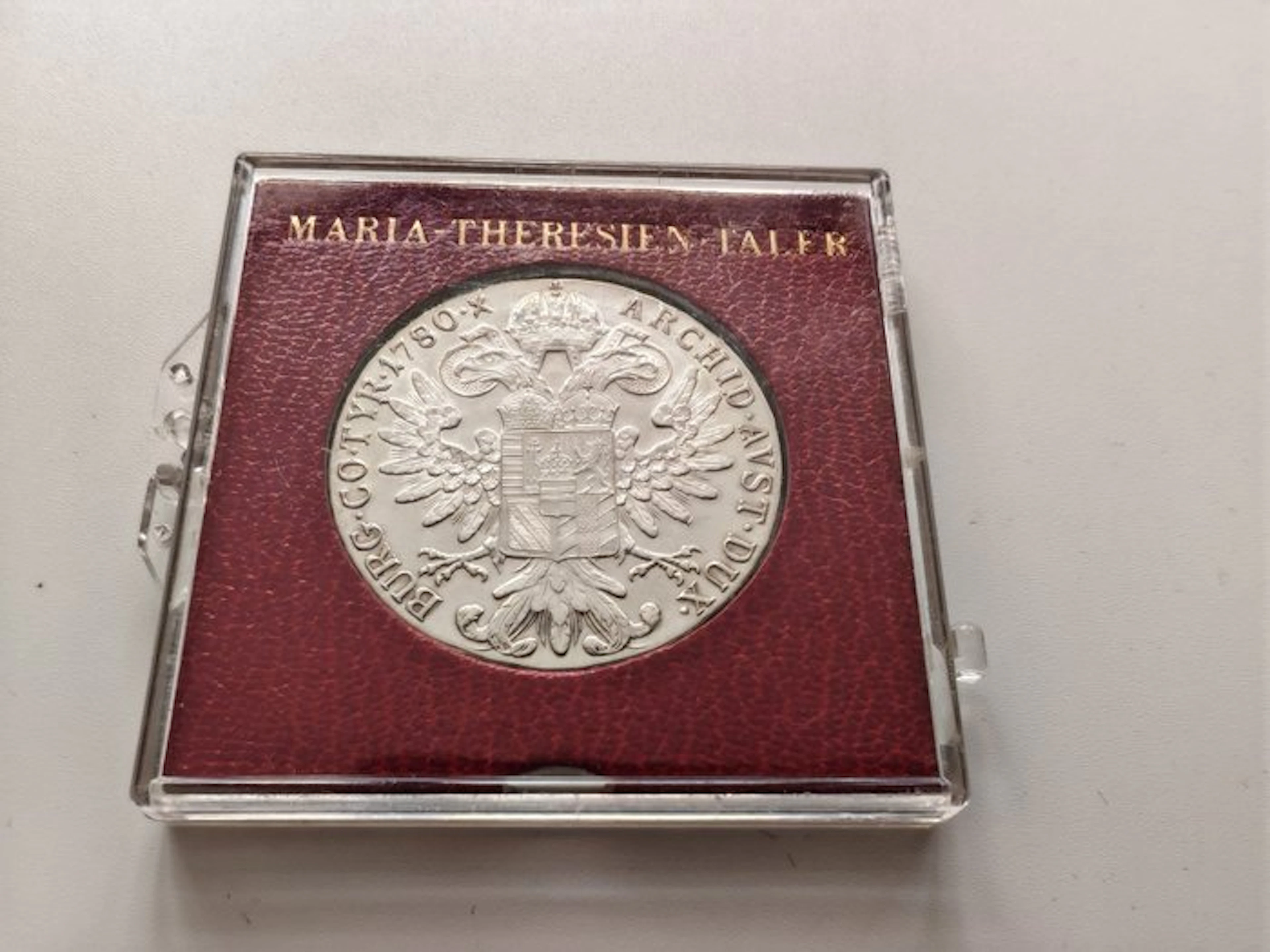 Austria. Maria-Theresia. Thaler (taler) 1780 restrike (No reserve price)