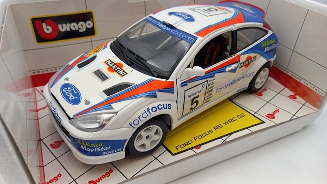 Bburago 1:18 - Model car - Ford Focus RS WRC 02 - (cod.F23)