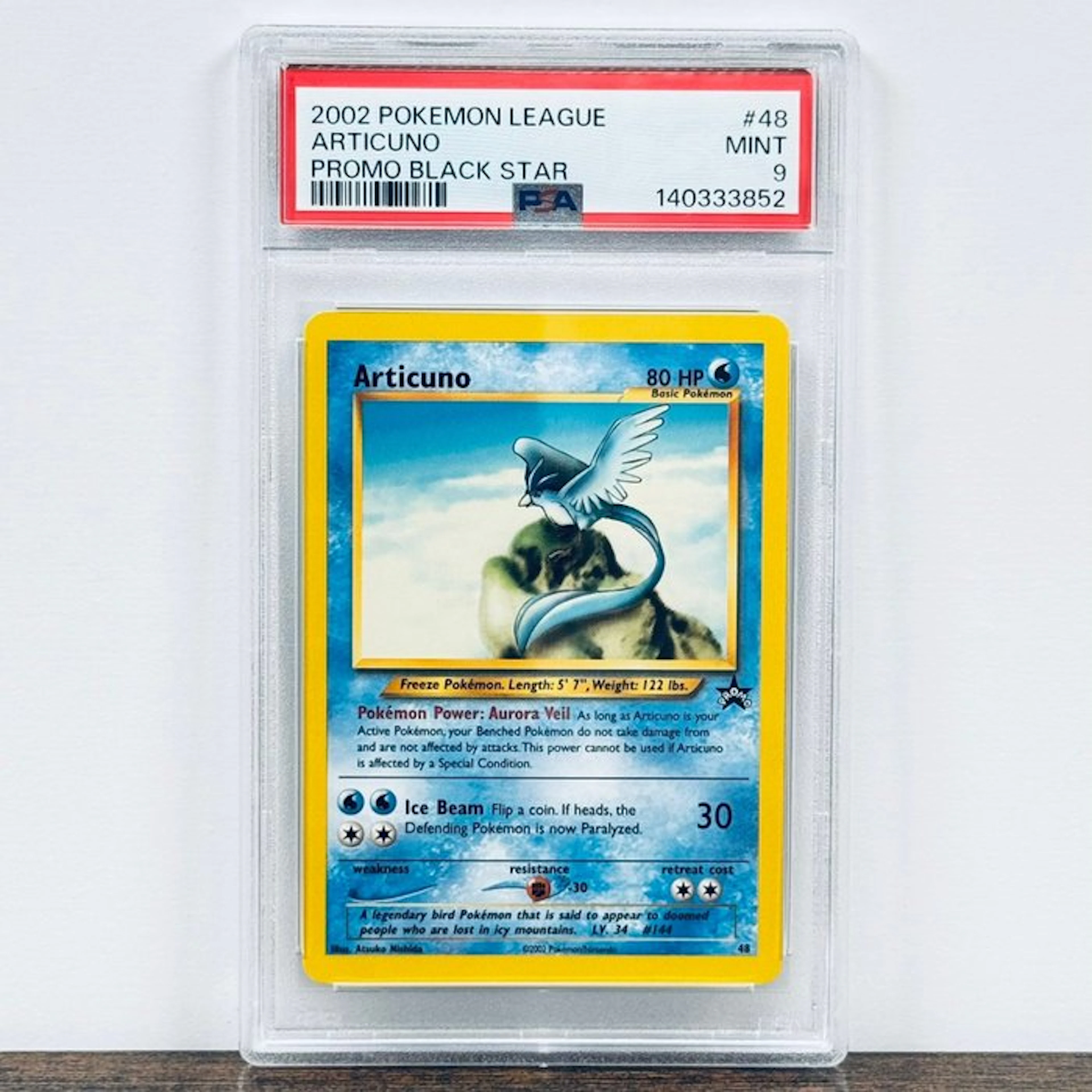 Pokémon Graded card - Articuno 48 – Pokémon - PSA 9