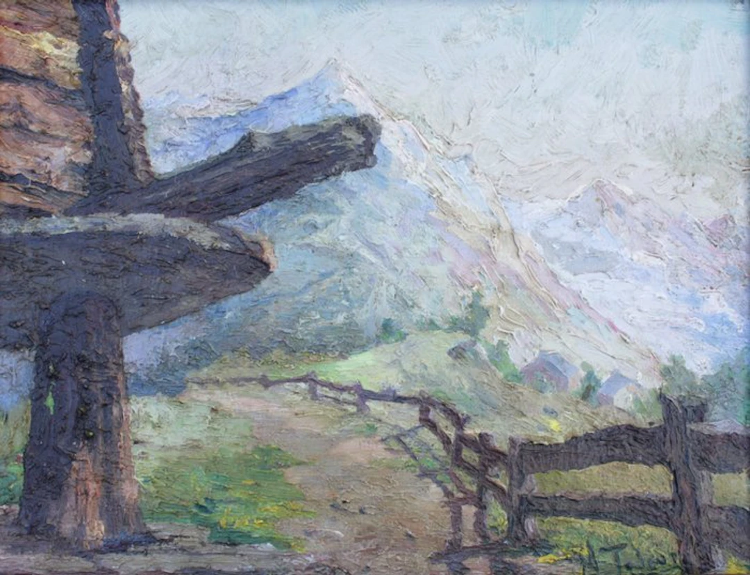 European school (XX) - Berglandschap