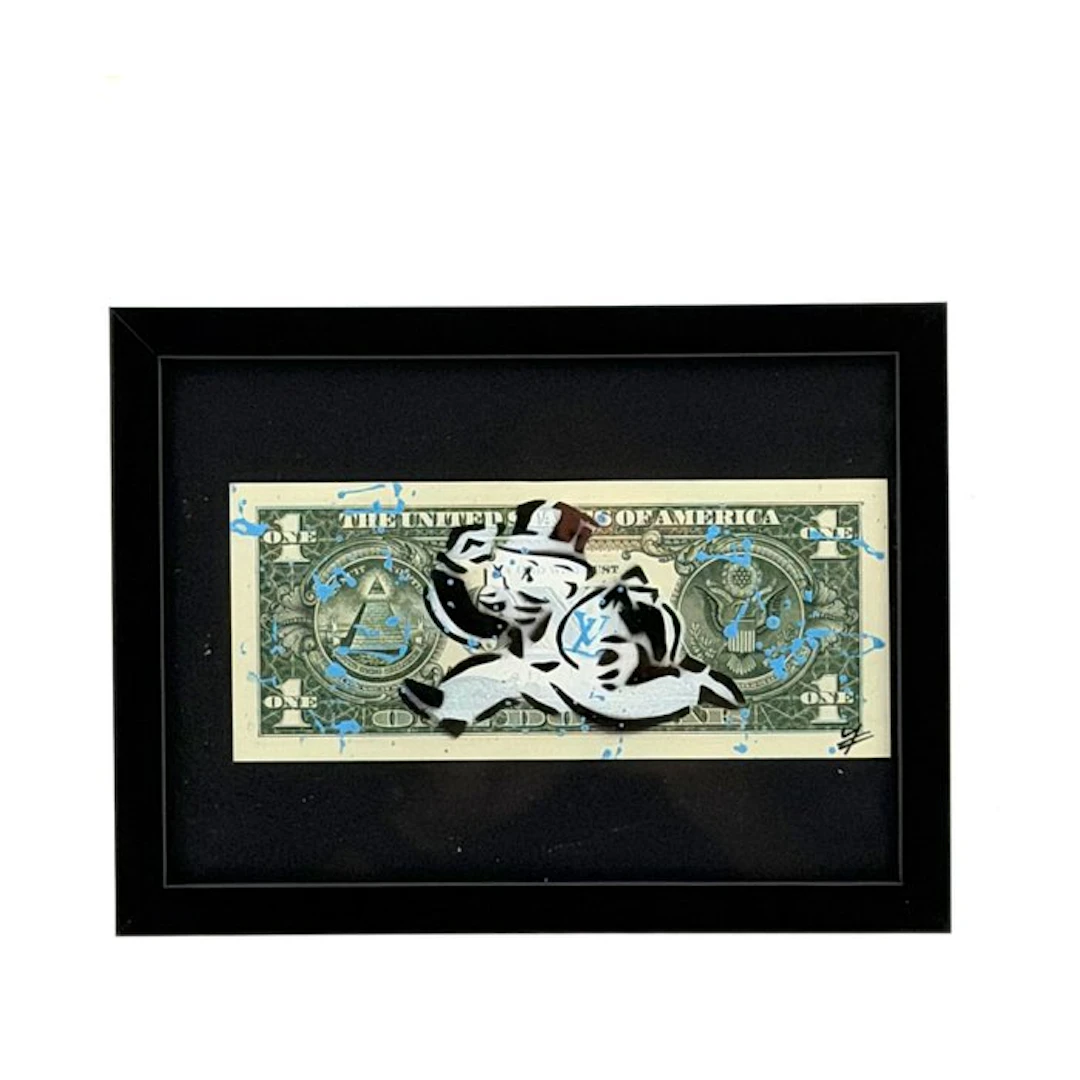WhyCreationz (XX-XXI) - Capitalist Money / LV - Dollar Artwork