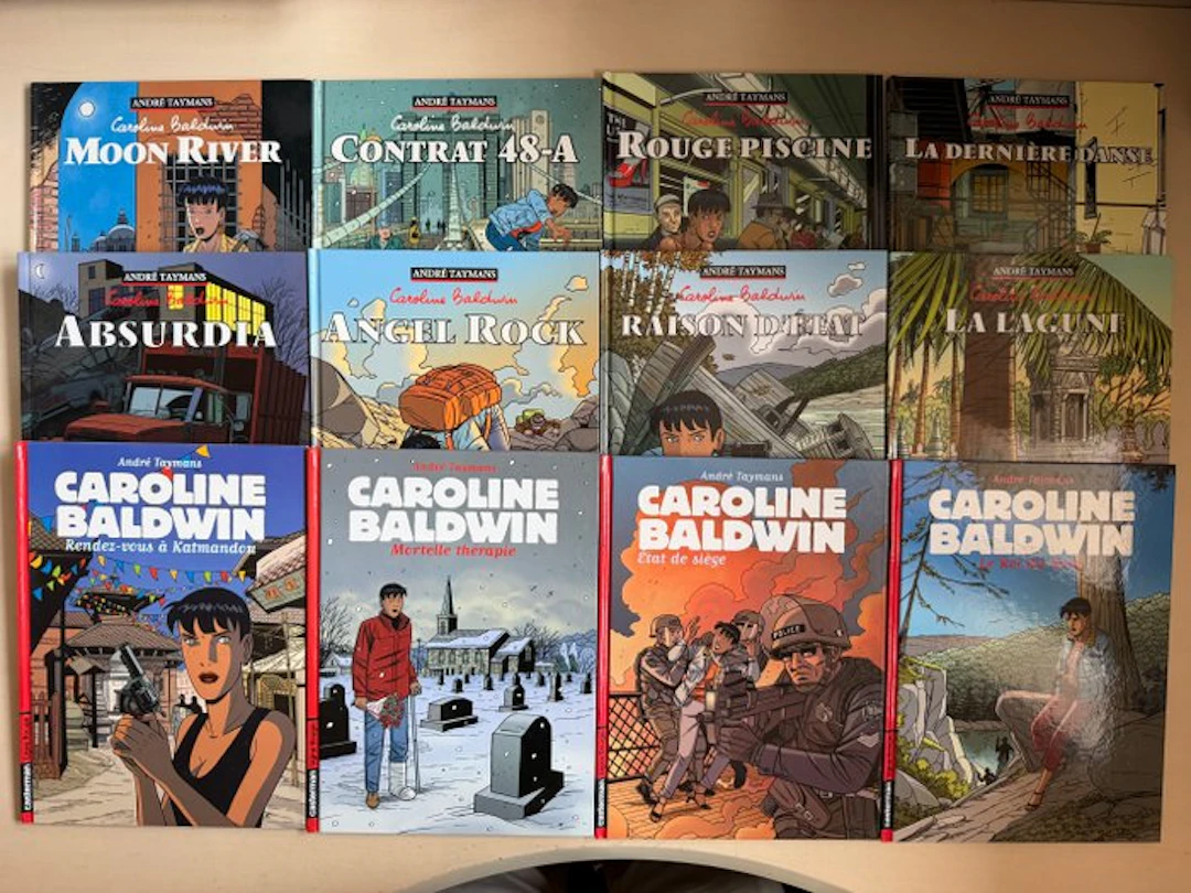 Caroline Baldwin T1 à T12 + décor 3D - 12x C - EO/Ré - 12 Album - 1998/2004