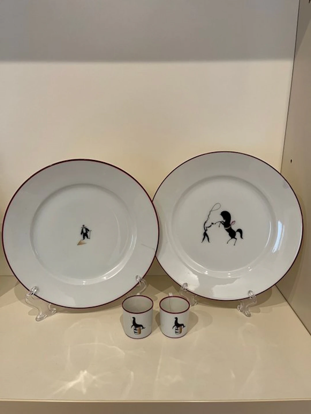 Richard Ginori - Gio Ponti - Dish (4) - il circo - Porcelain