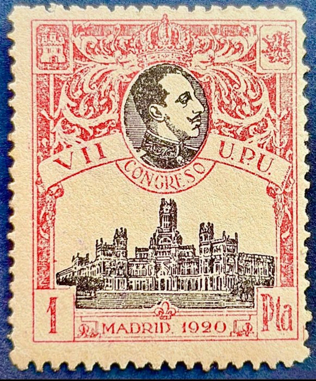 Spain 1920/1920 - 7th Congress of the U.P.U - Edifil 307**