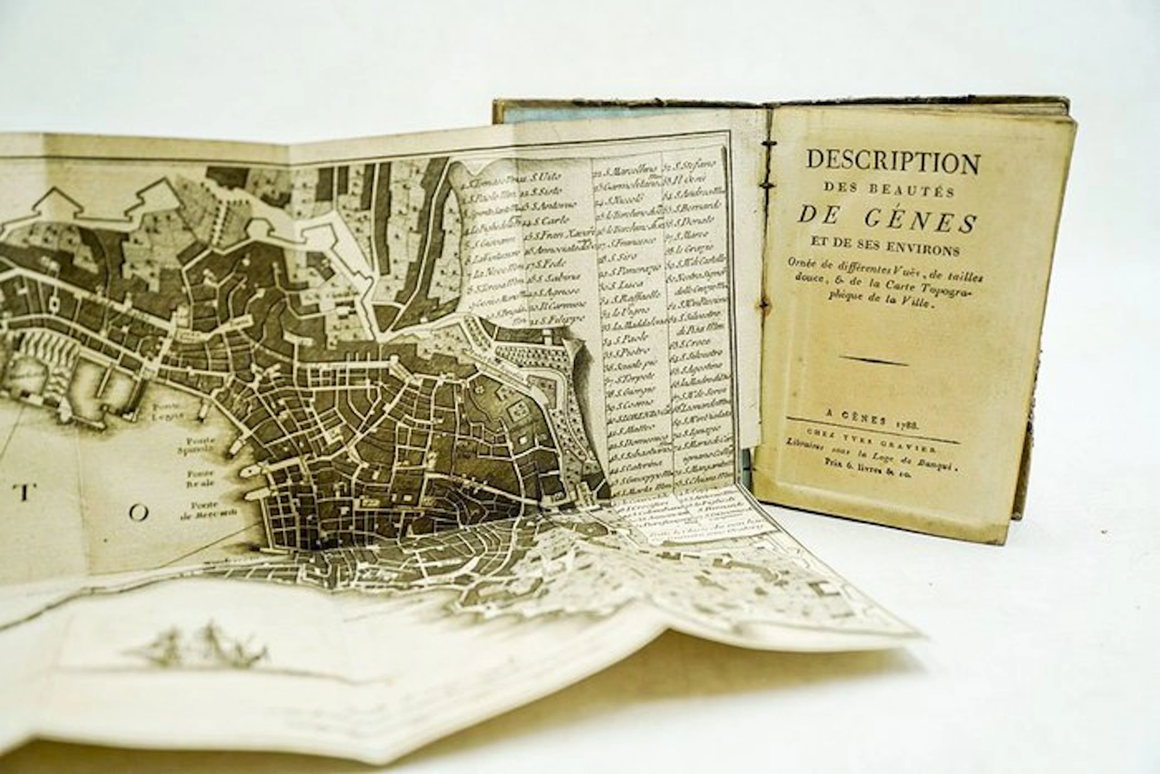 BRUSCO (Giacomo) - Description des beautés de Gênes et de ses environs - 1788