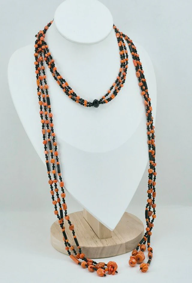Blood Coral - ON ICE - Necklace - CORALLO MEDITERRANEO
