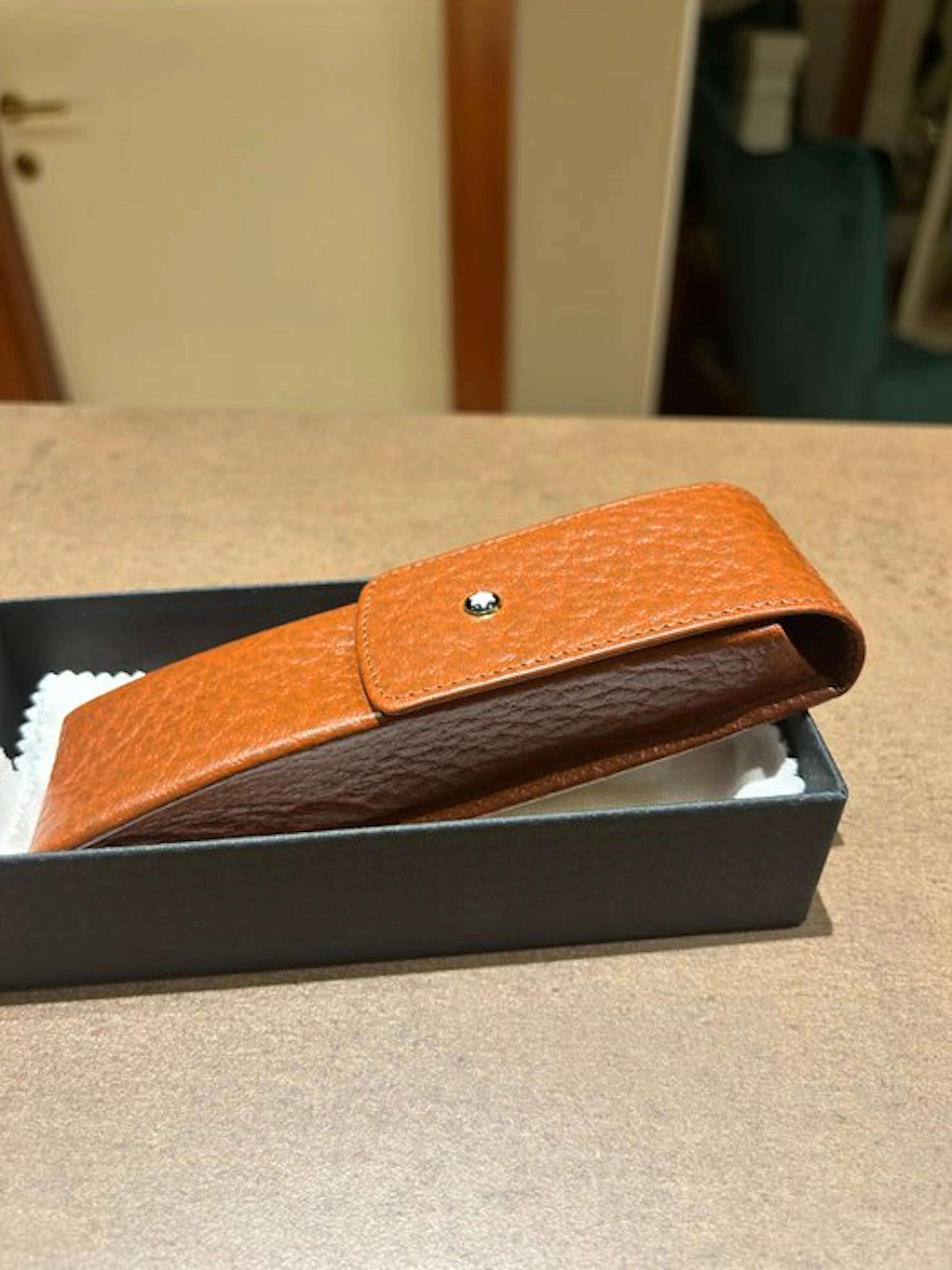 Montblanc - Pen case - Montblanc Astuccio Penne Oblong...