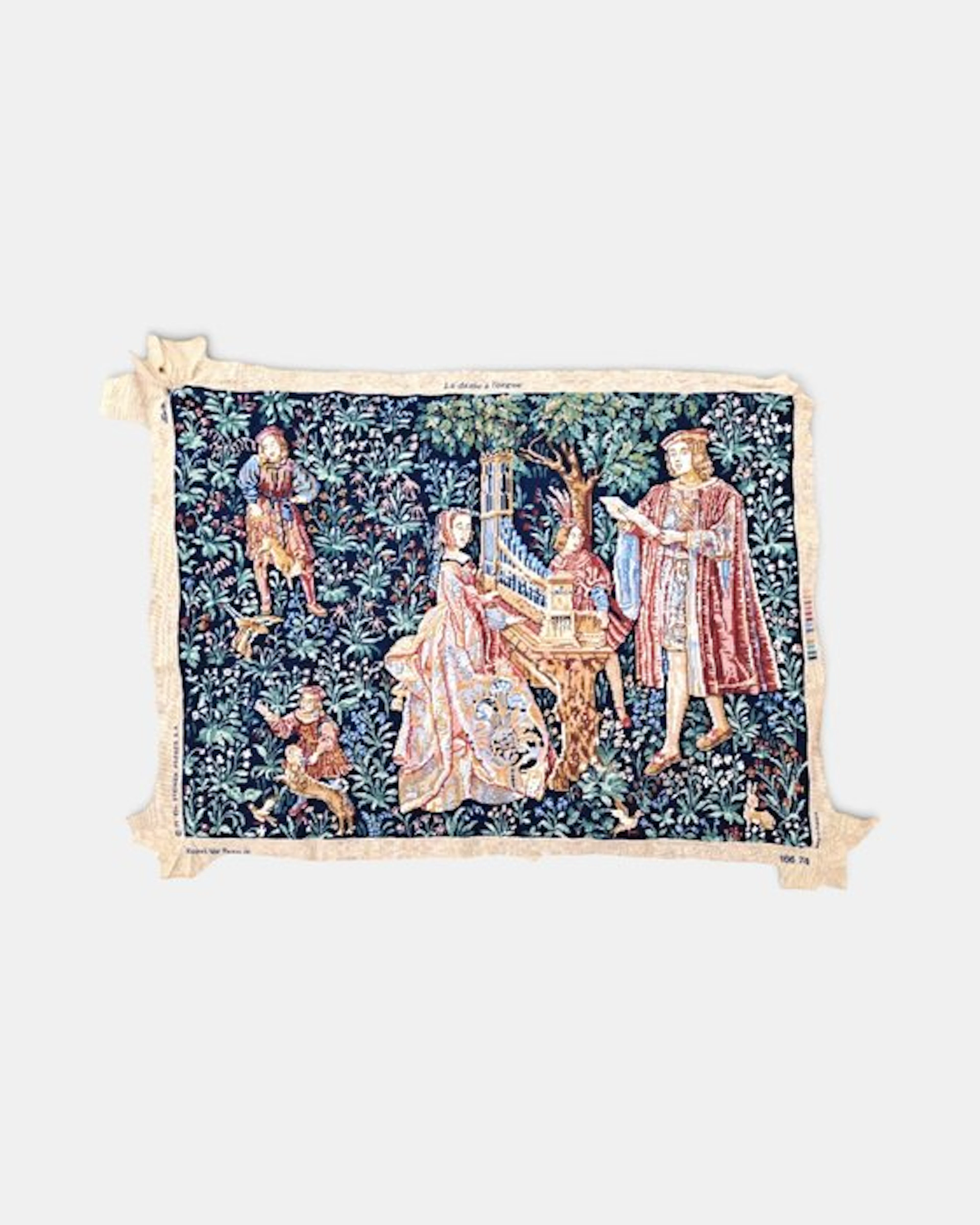 Steiner freres s.a - Tapestry - 77 cm - 108 cm - The lady at the organ