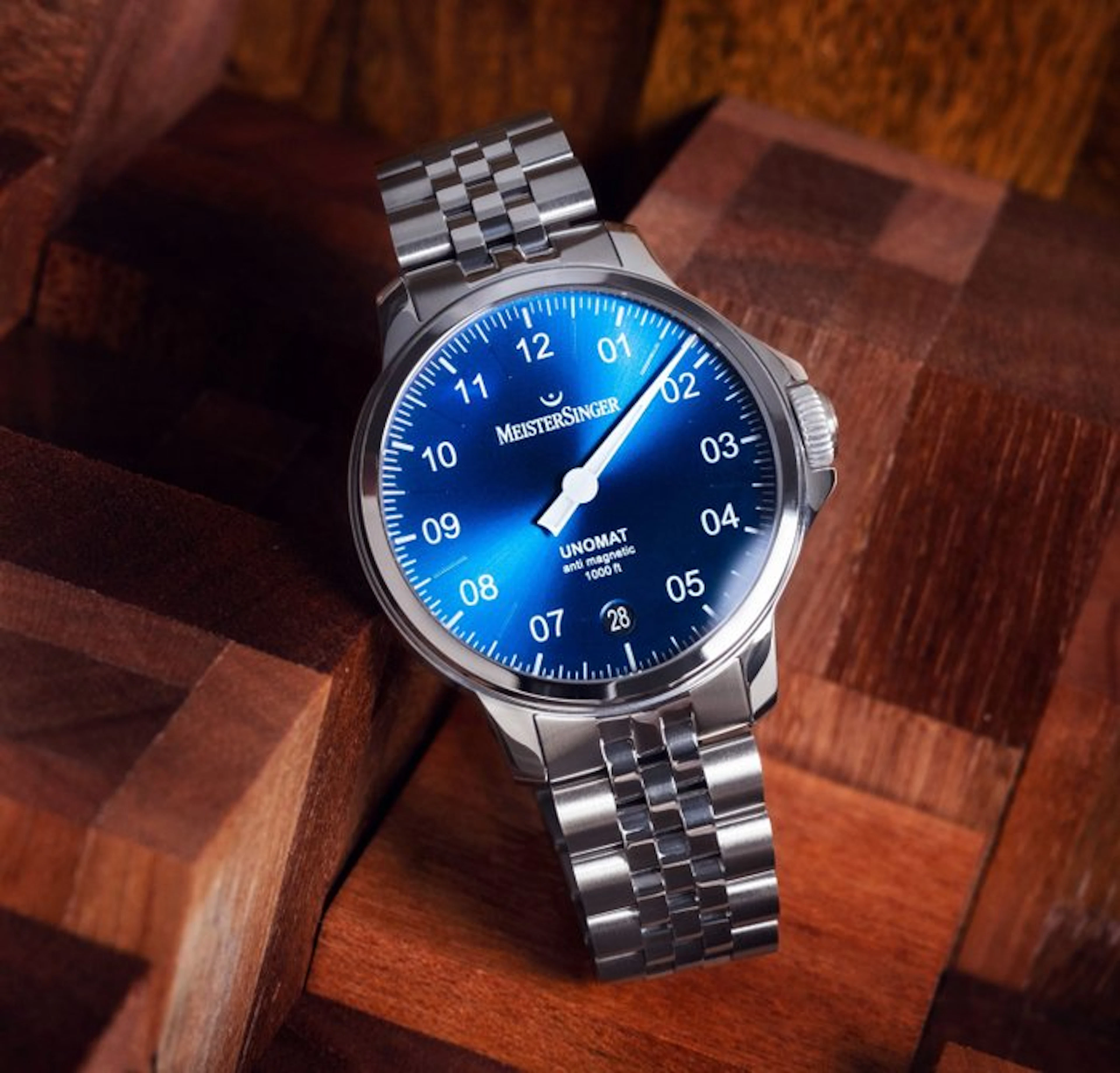 Meistersinger - UNOMAT - Anti-Magnetic - 30 BAR - Swiss...