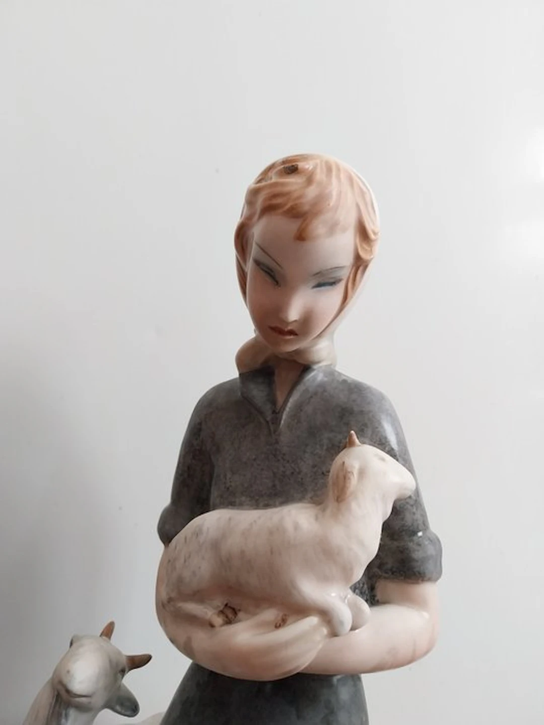 Le Bertetti - Figurine - Pastorella. - Ceramic